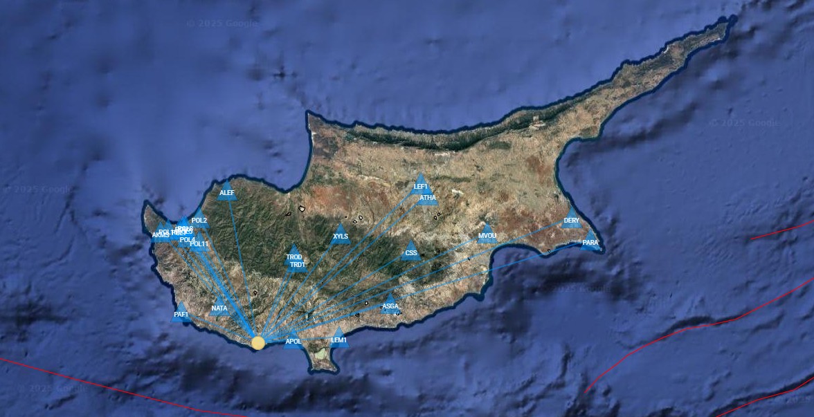 Η επίσημη ανακοίνωση για τον σεισμό που «ταρακούνησε» την Κύπρο, ακολούθησαν μετασεισμοί