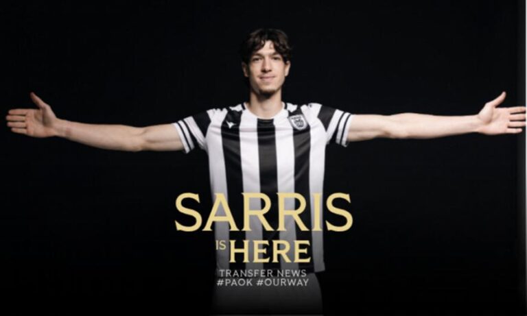 Ανακοίνωσε τον 18χρονο Γιάννη Σαρρή ο ΠΑΟΚ (ΒΙΝΤΕΟ)