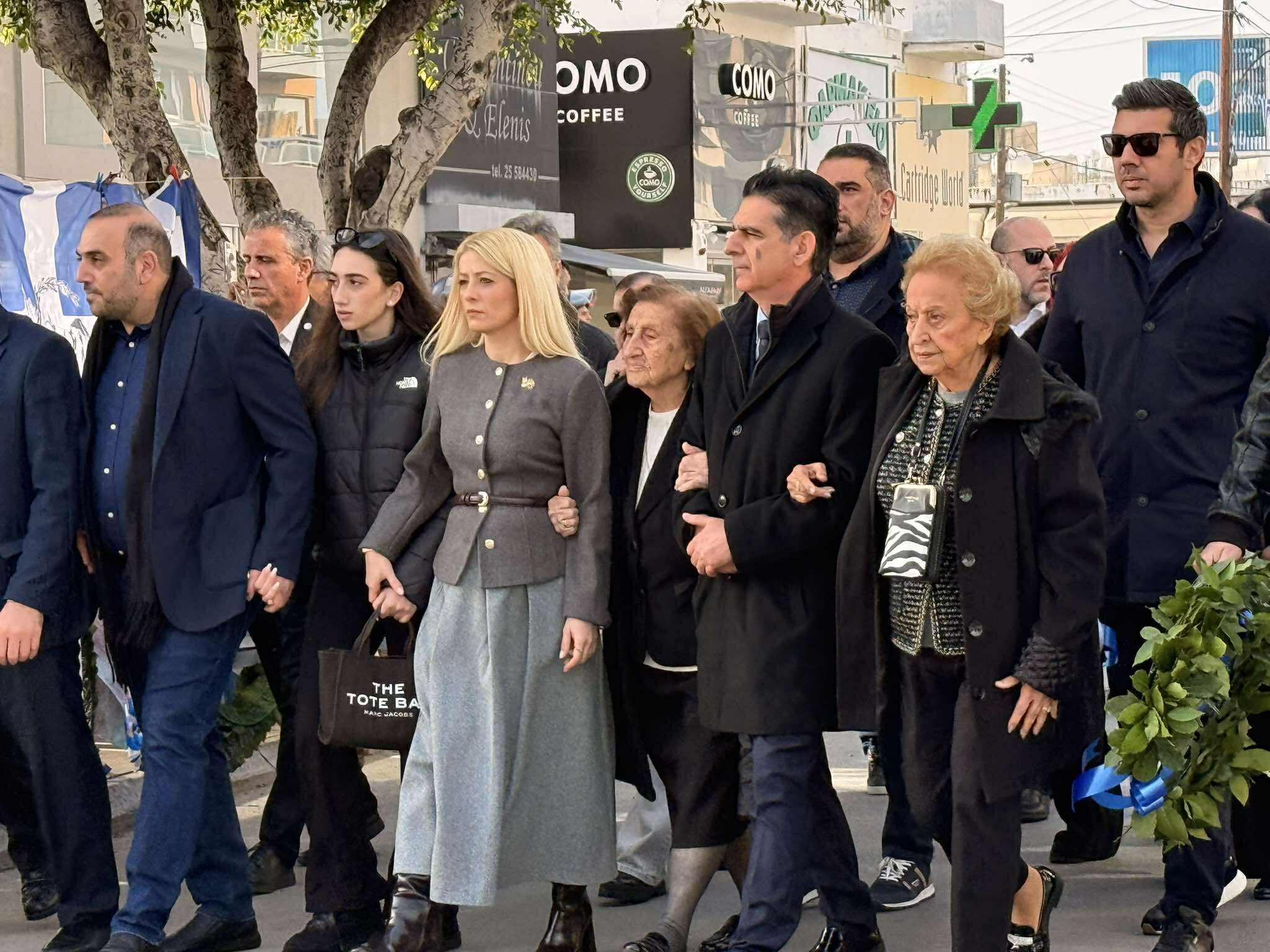 Τεταμένη η ατμόσφαιρα στο μνημόσυνο του Διγενή