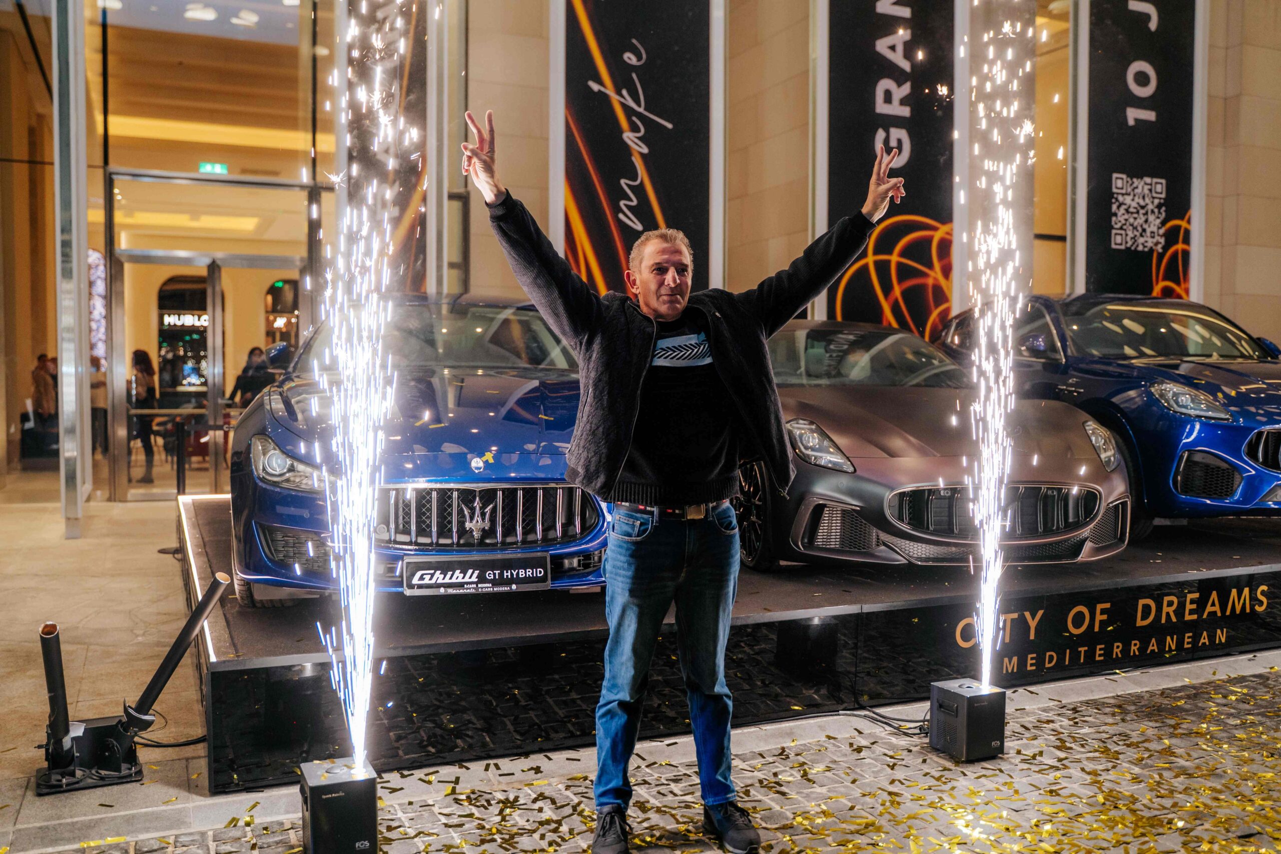 To City of Dreams Mediterranean &chi;ά&rho;&iota;&sigma;&epsilon; &mu;ί&alpha; Maserati Ghibli &sigma;&tau;&omicron;&nu; &mu;&epsilon;&gamma;ά&lambda;&omicron; &nu;&iota;&kappa;&eta;&tau;ή &tau;&omicron;&upsilon; Racing Lights