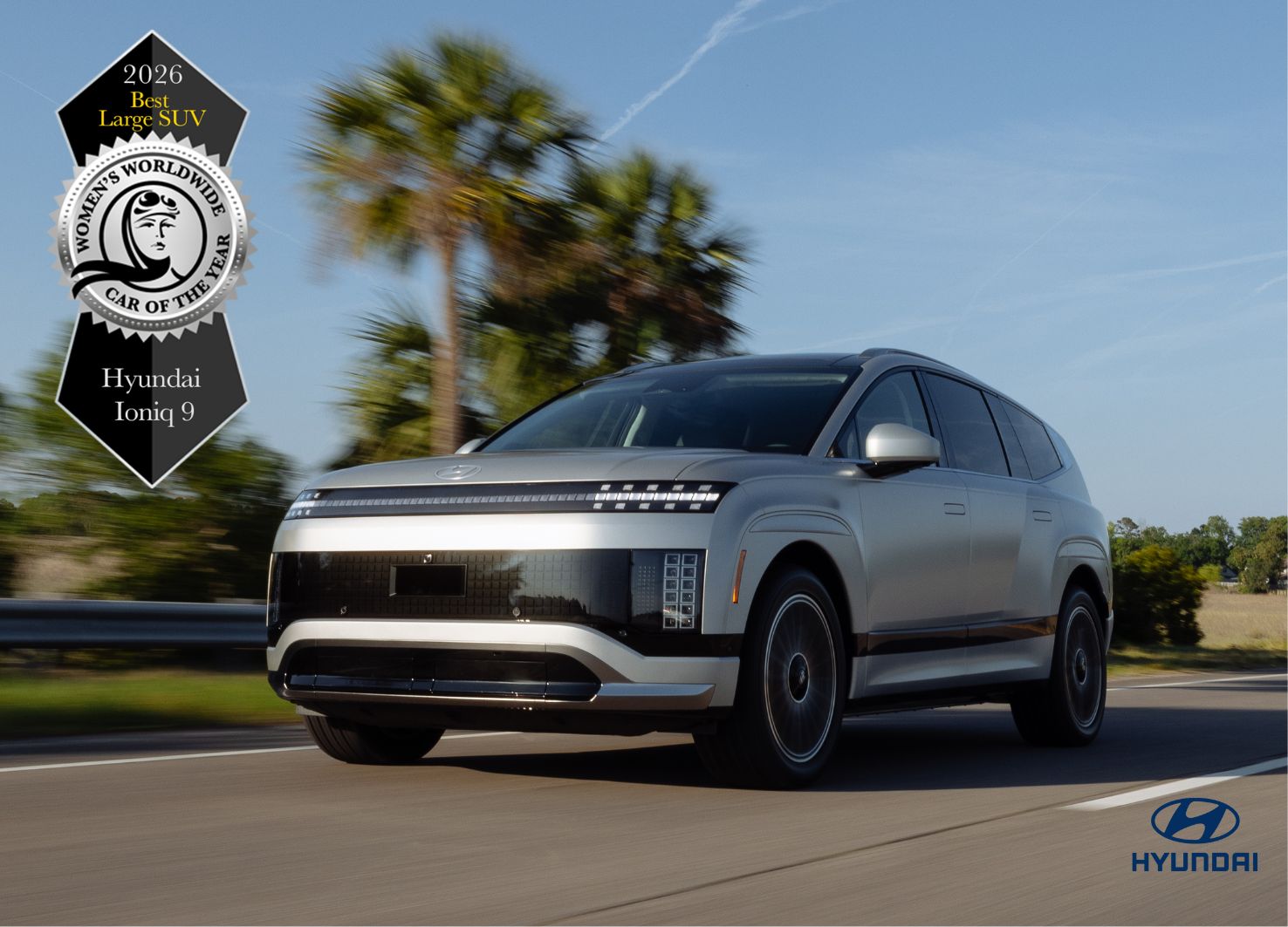 Παγκόσμια Γυναικεία Βραβεία της Χρονιάς: Το Hyundai IONIQ 9 ανακηρύχθηκε Καλύτερο Μεγάλο SUV 2026