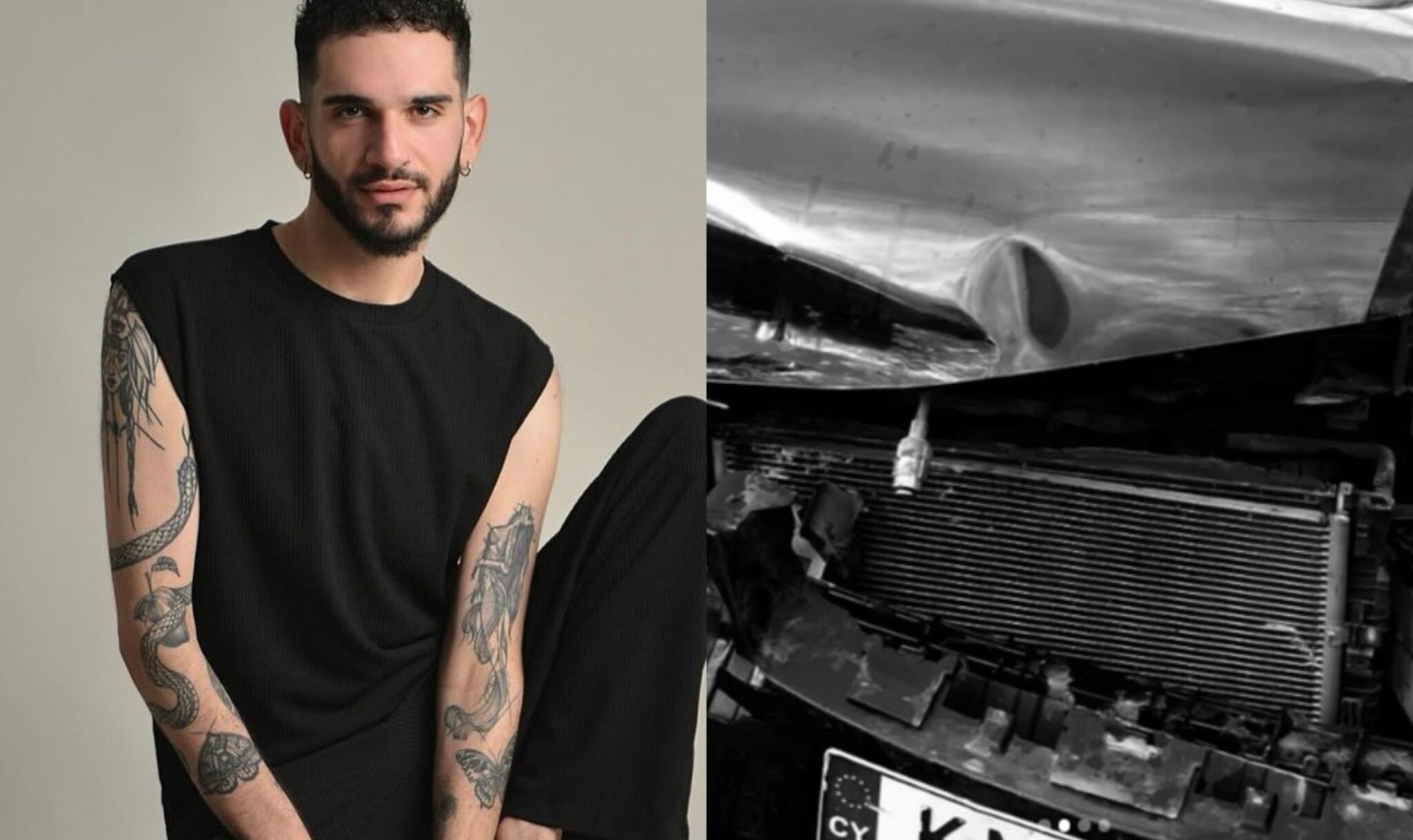 Γιάννης Μαργάρης: Σοβαρό τροχαίο ατύχημα για τον τραγουδιστή – Τι συνέβη (ΦΩΤΟ)