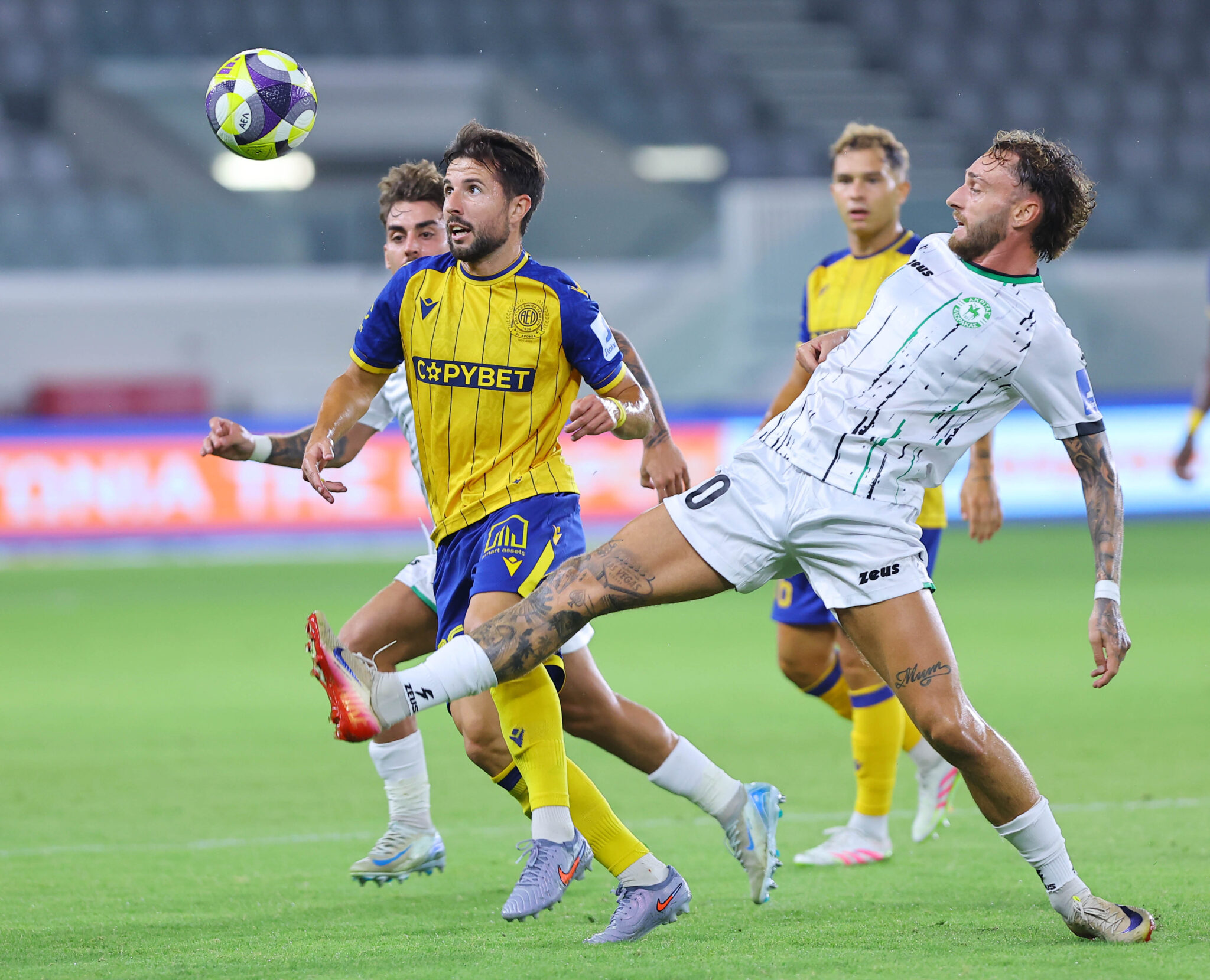 Οι ενδεκάδες στο Ακρίτας – ΑΕΛ