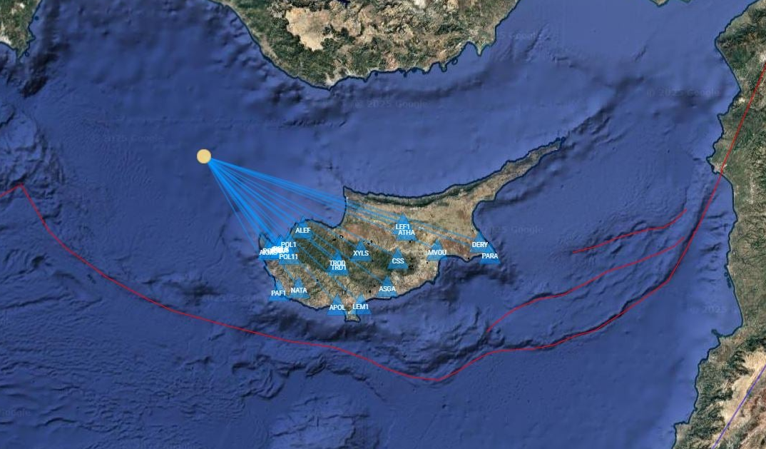 Σεισμός τα ξημερώματα: Πού έγινε αισθητός και τι αναφέρει ο Τμήμα Γεωλογικής Επισκόπησης