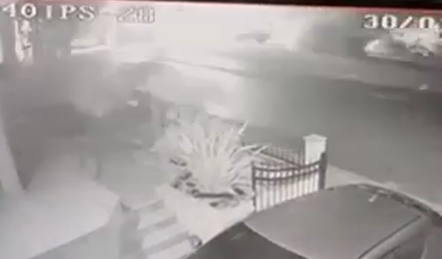 Βίντεο από τον εμπρησμό στην Επισκοπή, καταγράφει πρόσωπο να τρέχει από τη σκηνή