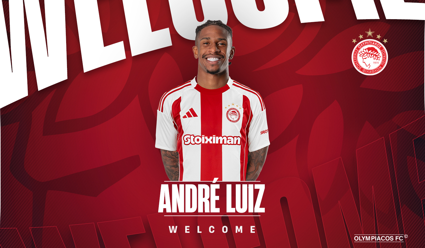 Επίσημο: Παίκτης του Ολυμπιακού ο Αντρέ Λουίζ