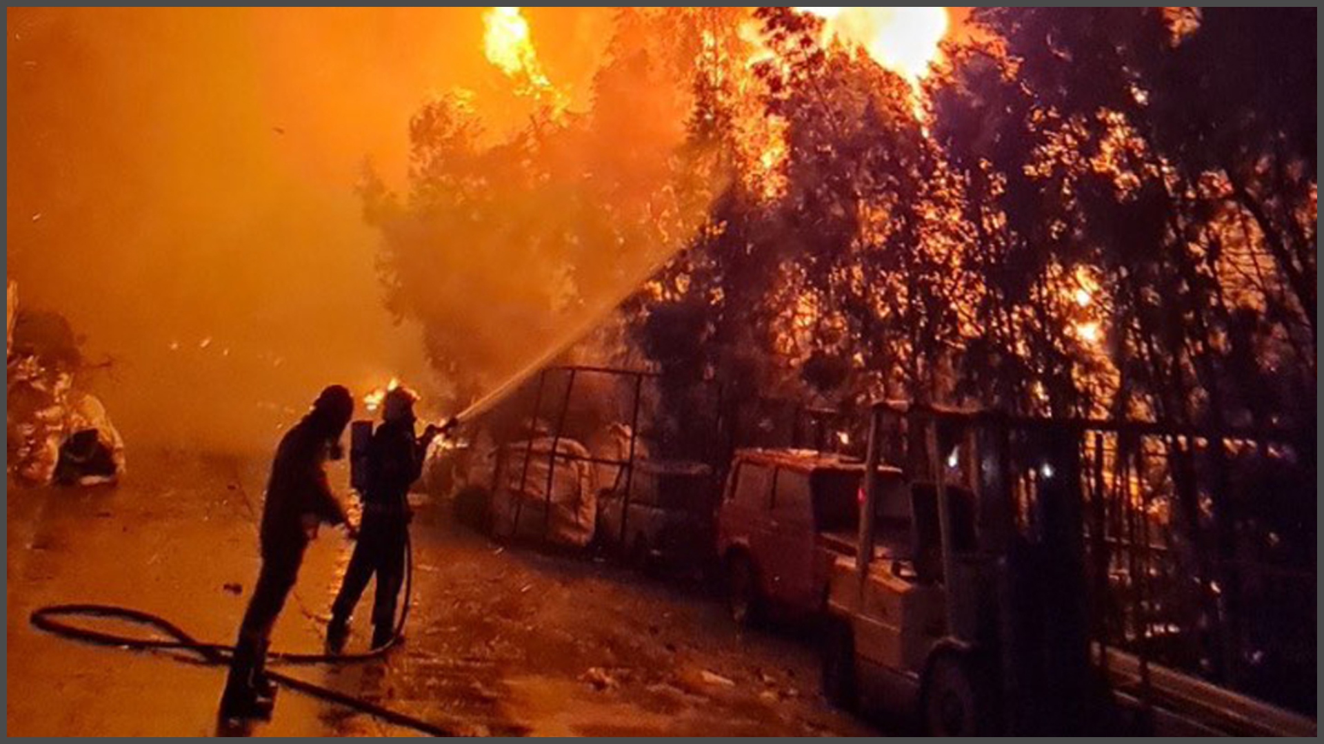 Έτσι βρήκαν τραγικό θάνατο 1,000 νεογέννητα ζώα σε φλεγόμενη φάρμα στο Μένοικο