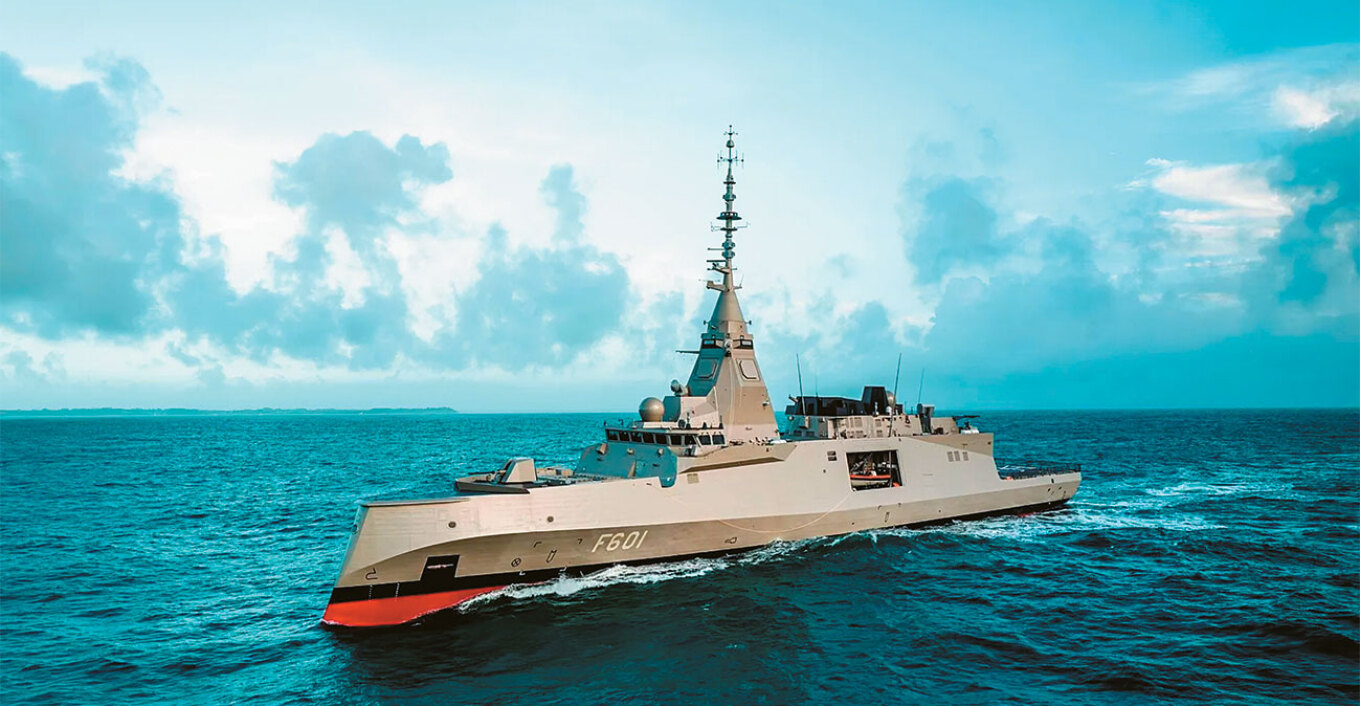 Η Ελλάδα υποδέχεται τη φρεγάτα Κίμων με το θωρηκτό Αβέρωφ και την τριήρη Ολυμπιάδα