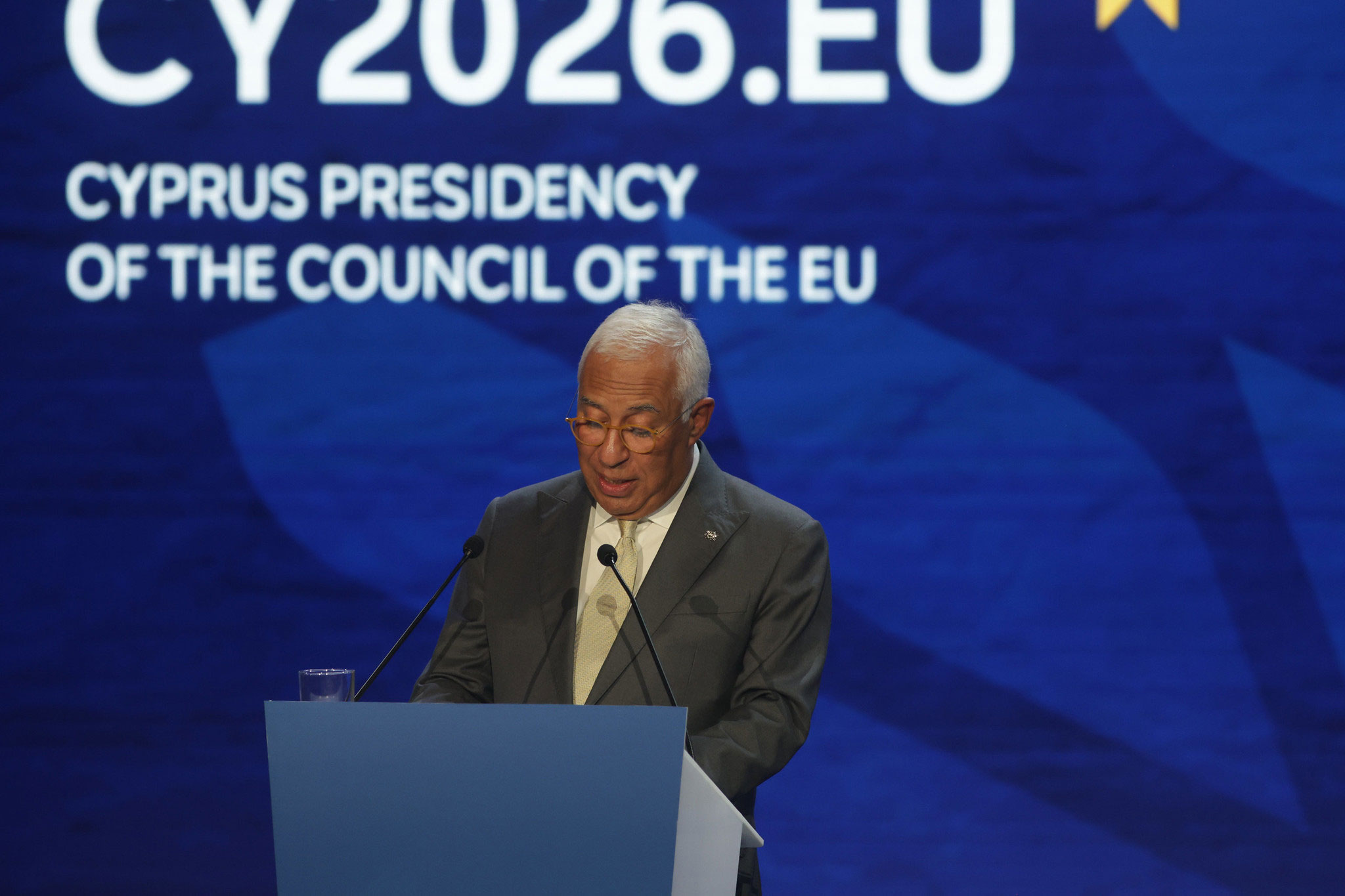 Κόστα στη τελετή: Η ΕΕ δεν μπορεί να αποδεχθεί παραβιάσεις του διεθνούς δικαίου