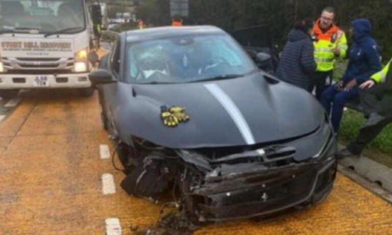 Τροχαίο για Κόλο Μουανί και Οντομπέρ πριν το ταξίδι της Τότεναμ στη Φρανκφούρτη – Δεν υπήρξαν τραυματισμοί (ΦΩΤΟ)