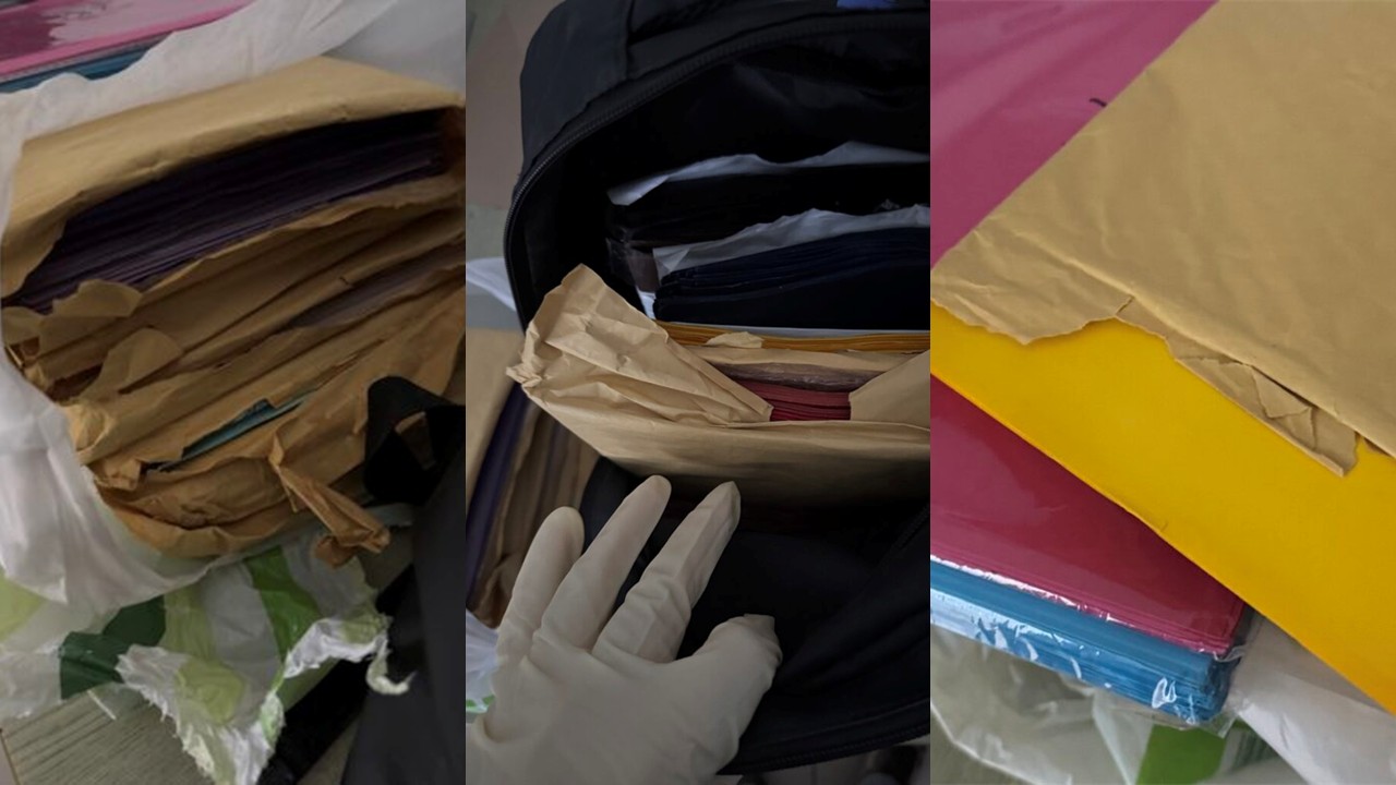 ΦΩΤΟ: Εντοπίστηκαν πέραν των 990 φύλλων χαρτιού εμποτισμένων με ναρκωτικές ουσίες στη Λάρνακα