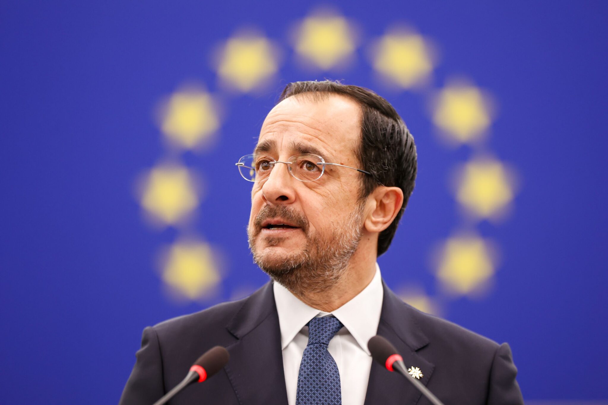 Η ευρωπαϊκή ολοκλήρωση περνά μέσα από τον τερματισμό της κατοχής της Κύπρου, τόνισε ο ΠτΔ στο ΕΚ