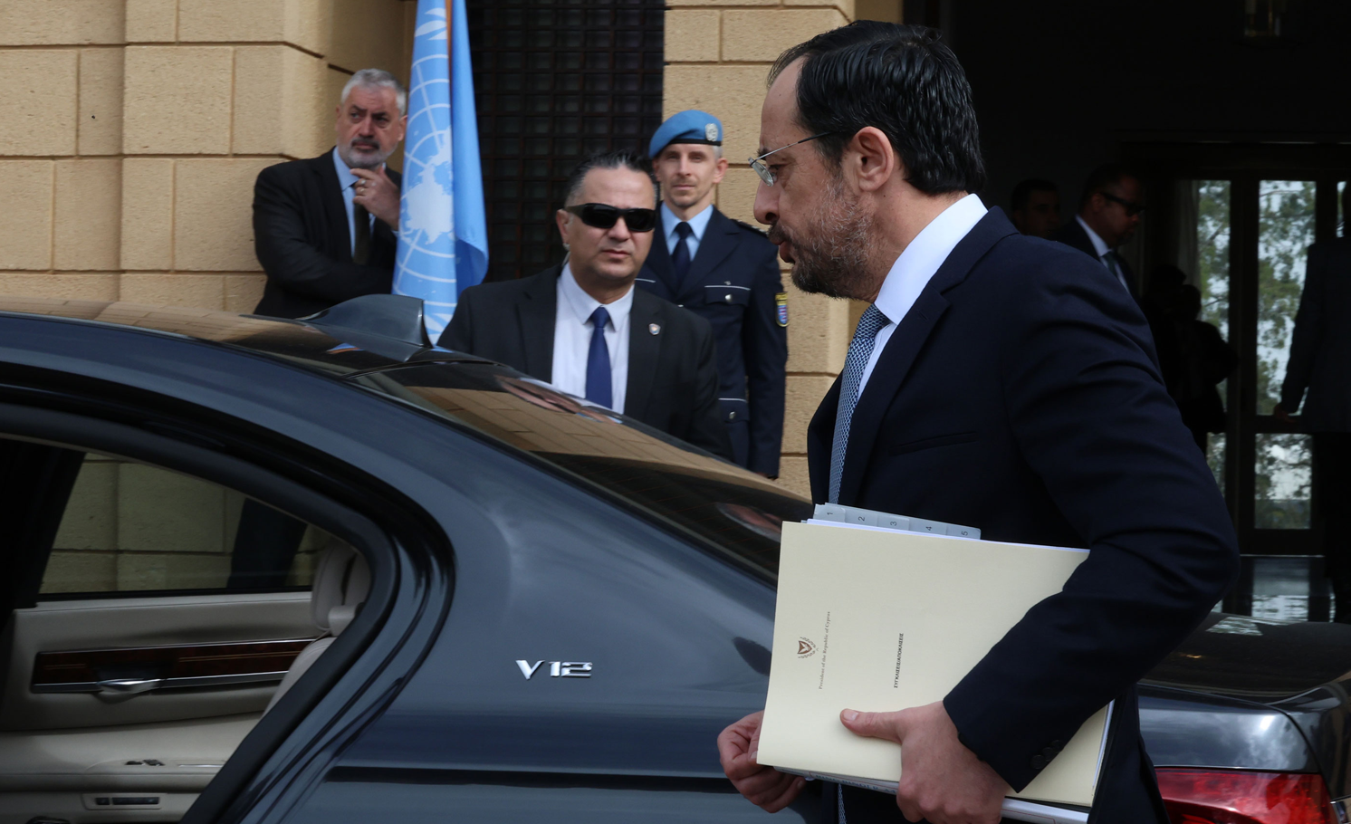 Αισιόδοξος αλλά κι «απόλυτα ρεαλιστής» μεταβαίνοντας στη συνάντηση με Έρχιουρμαν ο Χριστοδουλίδης