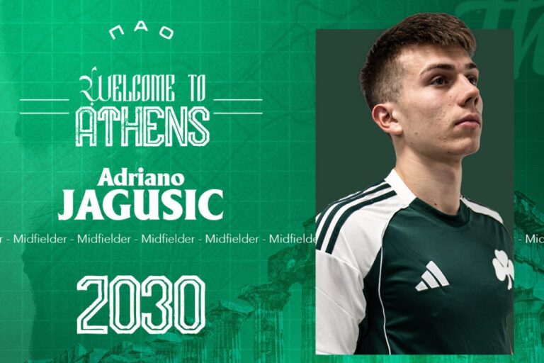 Επίσημο: Στον Παναθηναϊκό για 4,5 χρόνια ο Αντριάνο Γιάγκουσιτς