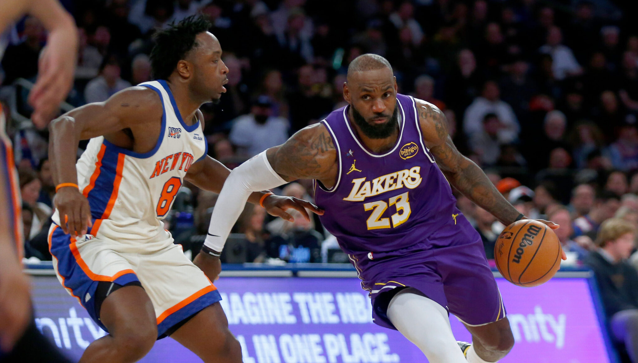 Οι Νικς λύγισαν τους Λέικερς στο MSG και χάλασαν τη βραδιά του ΛεΜπρόν