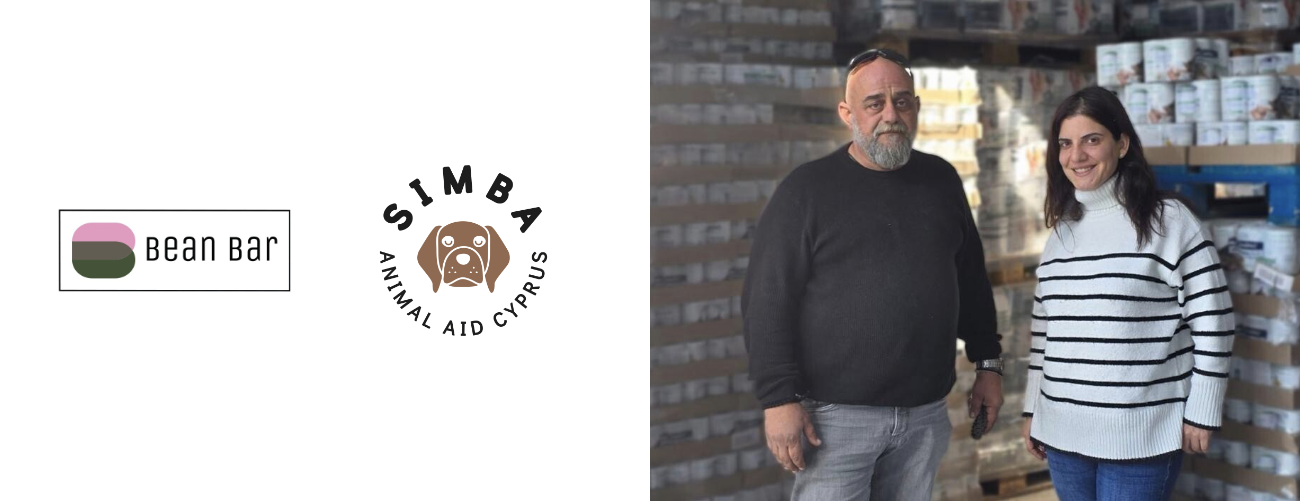 Το Bean Bar αγκαλιάζει τα αδέσποτα σκυλάκια του Simba Animal Aid