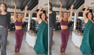 Η Έμιλυ Γιολίτη χορεύει το Jalla με την μητέρα της Antigoni και γίνεται viral (ΒΙΝΤΕΟ)