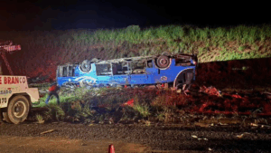 Τρομακτικό τροχαίο στη Βραζιλία με έξι νεκρούς και 46 τραυματίες