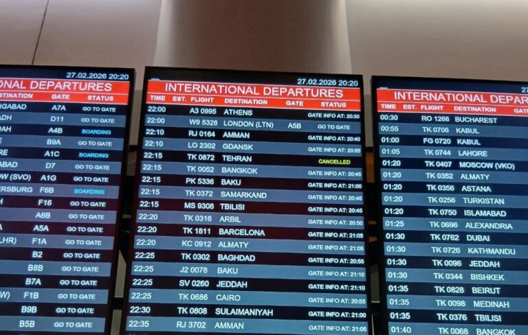 Ακυρώθηκαν τρεις πτήσεις από Κωνσταντινούπολη προς Τεχεράνη υπό τον φόβο αμερικανικής επίθεσης στο Ιράν