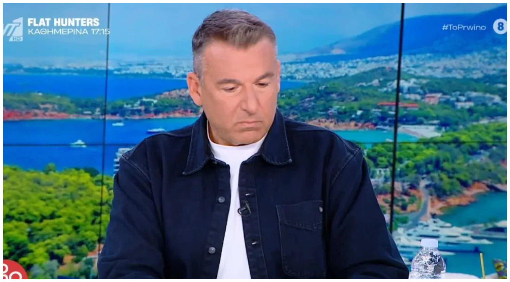 Λιάγκας: Με σκυμμένο το κεφάλι μετά τις αποκαλύψεις του Δόξα στο πλατό (ΒΙΝΤΕΟ)