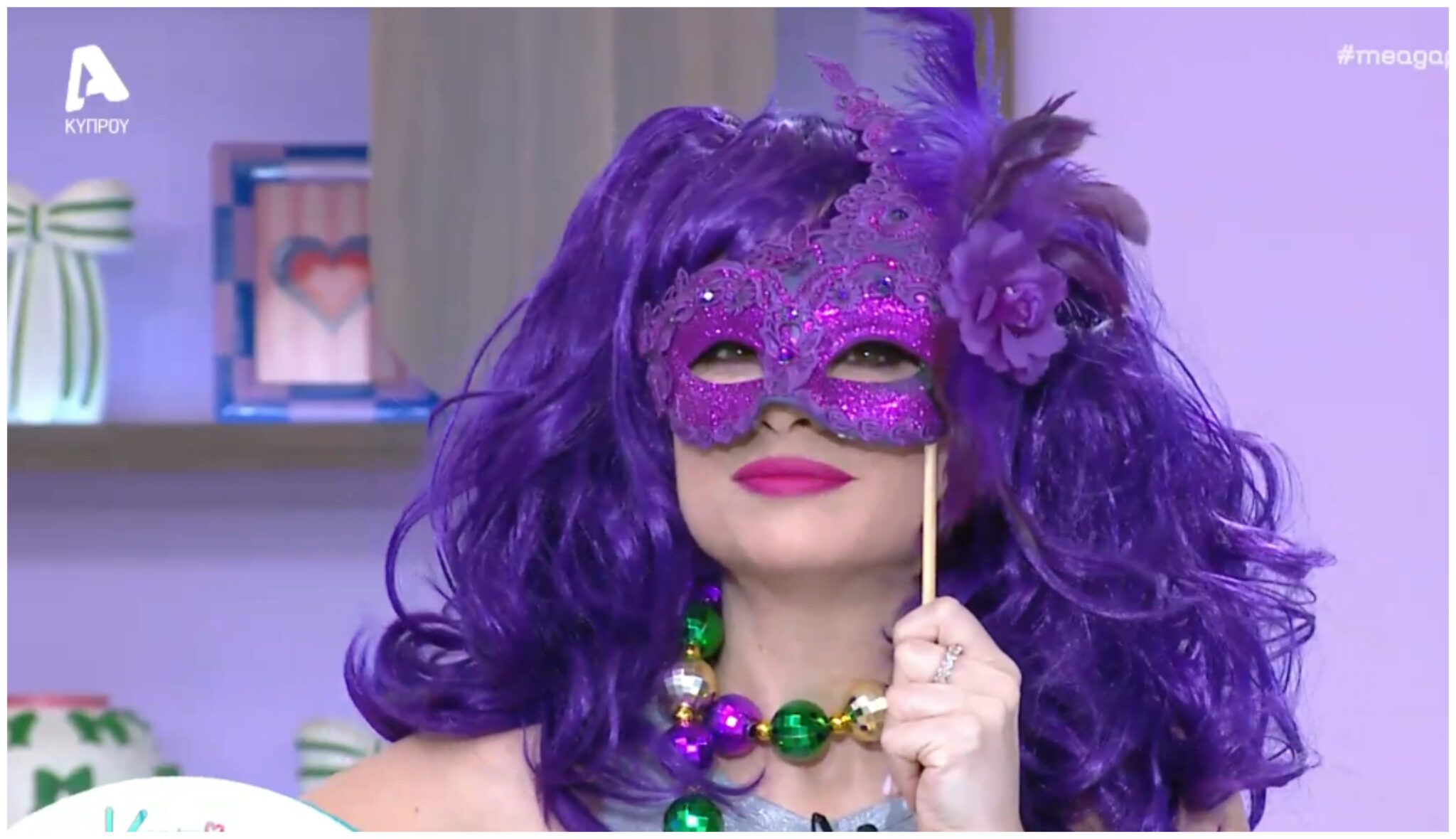 Χριστιάνα Αριστοτέλους: Μεταμφιέστηκε σε Disco Girl και το πλατό πήρε «φωτιά» (ΒΙΝΤΕΟ)