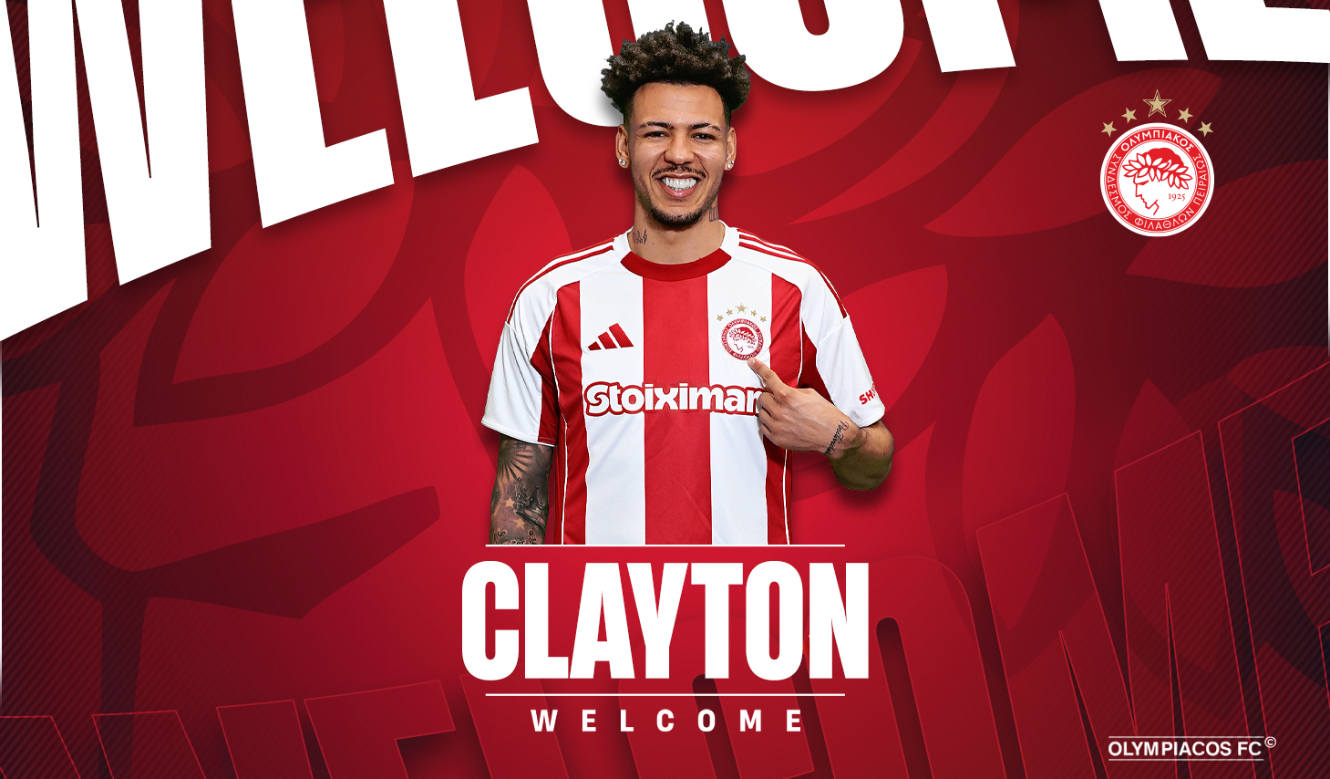 Επίσημα στον Ολυμπιακό ο Κλέιτον