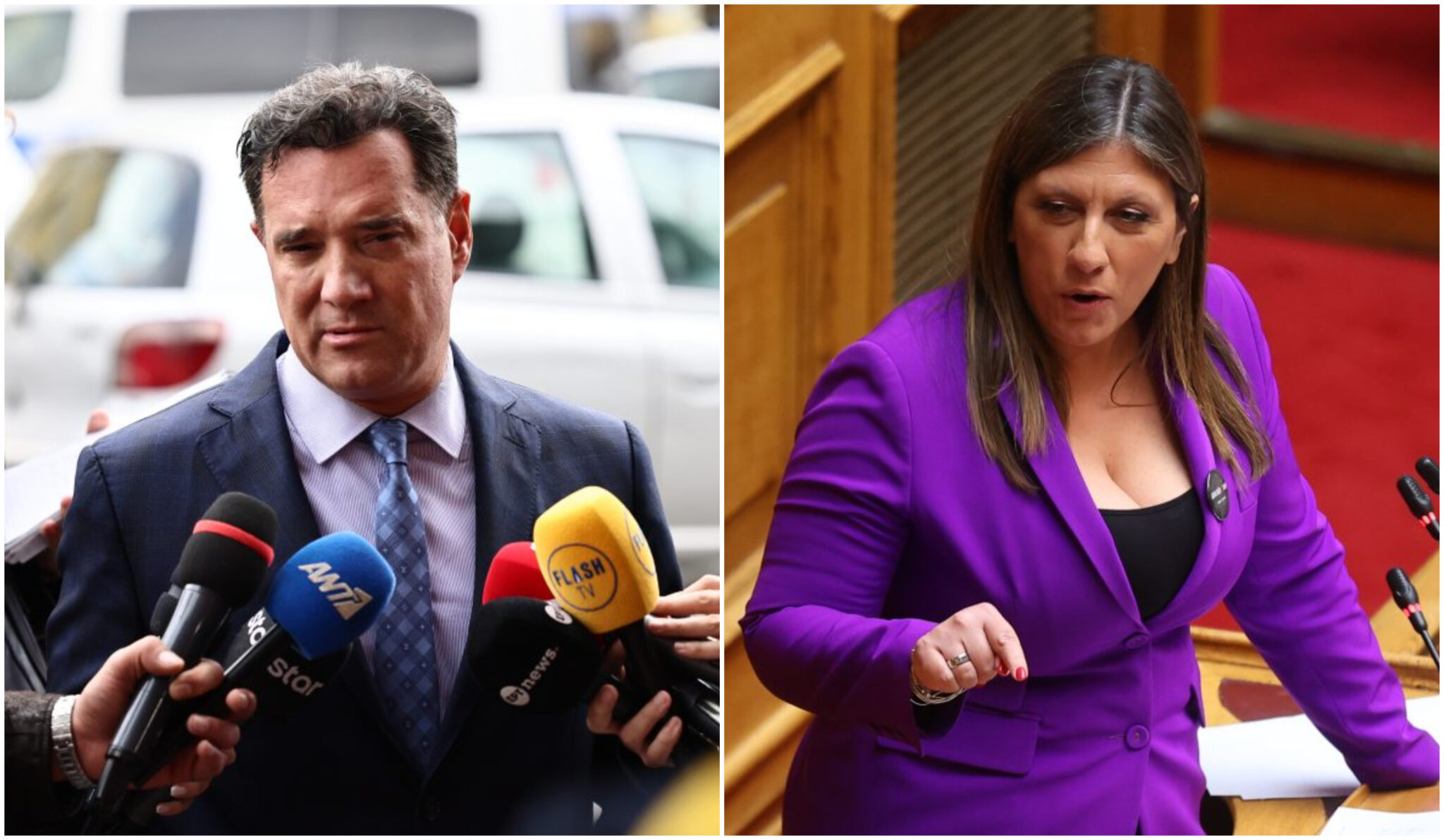 Άδωνις Γεωργιάδης: Μήνυση κατά Ζωής Κωνσταντοπούλου για συκοφαντική δυσφήμιση