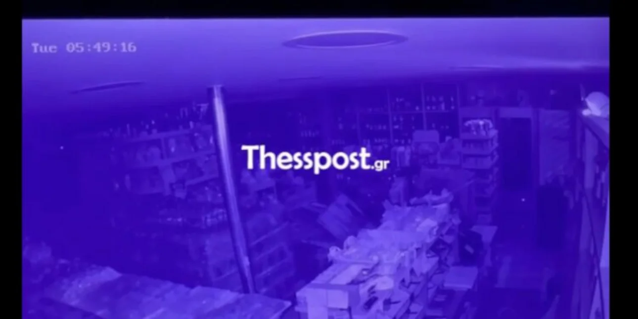 Θεσσαλονίκη: Διαρρήκτες εγκλωβίστηκαν σε κατάστημα όπου μπήκαν για να κλέψουν