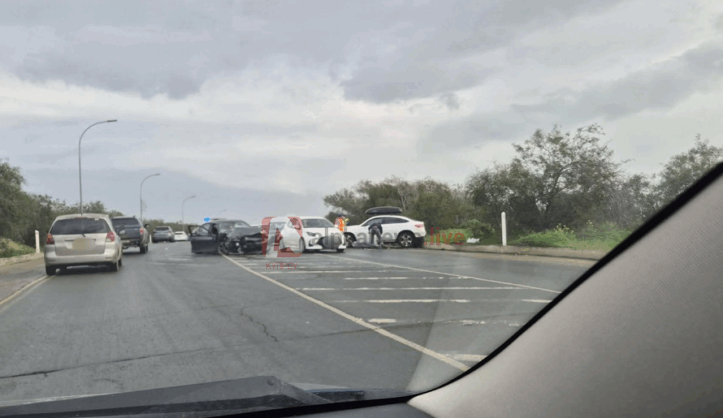 Σφοδρή η σύγκρουση στην Έγκωμη, δείτε φωτογραφίες από την σκηνή