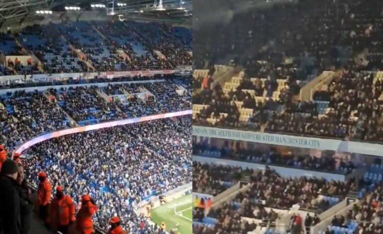 Κρινόταν πρόκριση στον τελικό και ο κόσμος της Σίτι… αδιαφόρησε