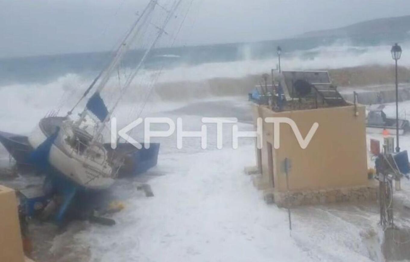 Αποκλεισμένη για πάνω από δύο εβδομάδες η Γαύδος λόγω κακοκαιρίας