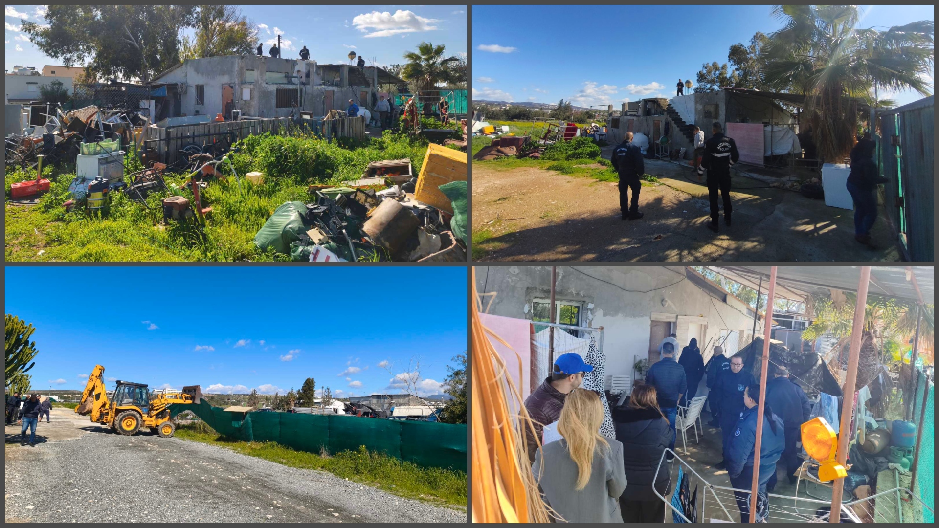 ΦΩΤΟ: Στα «χέρια» του ΥΠΕΣ τ/κ περιουσία στα Πολεμίδια, επεισοδιακή επιχείρηση με ένταση και συλλήψεις