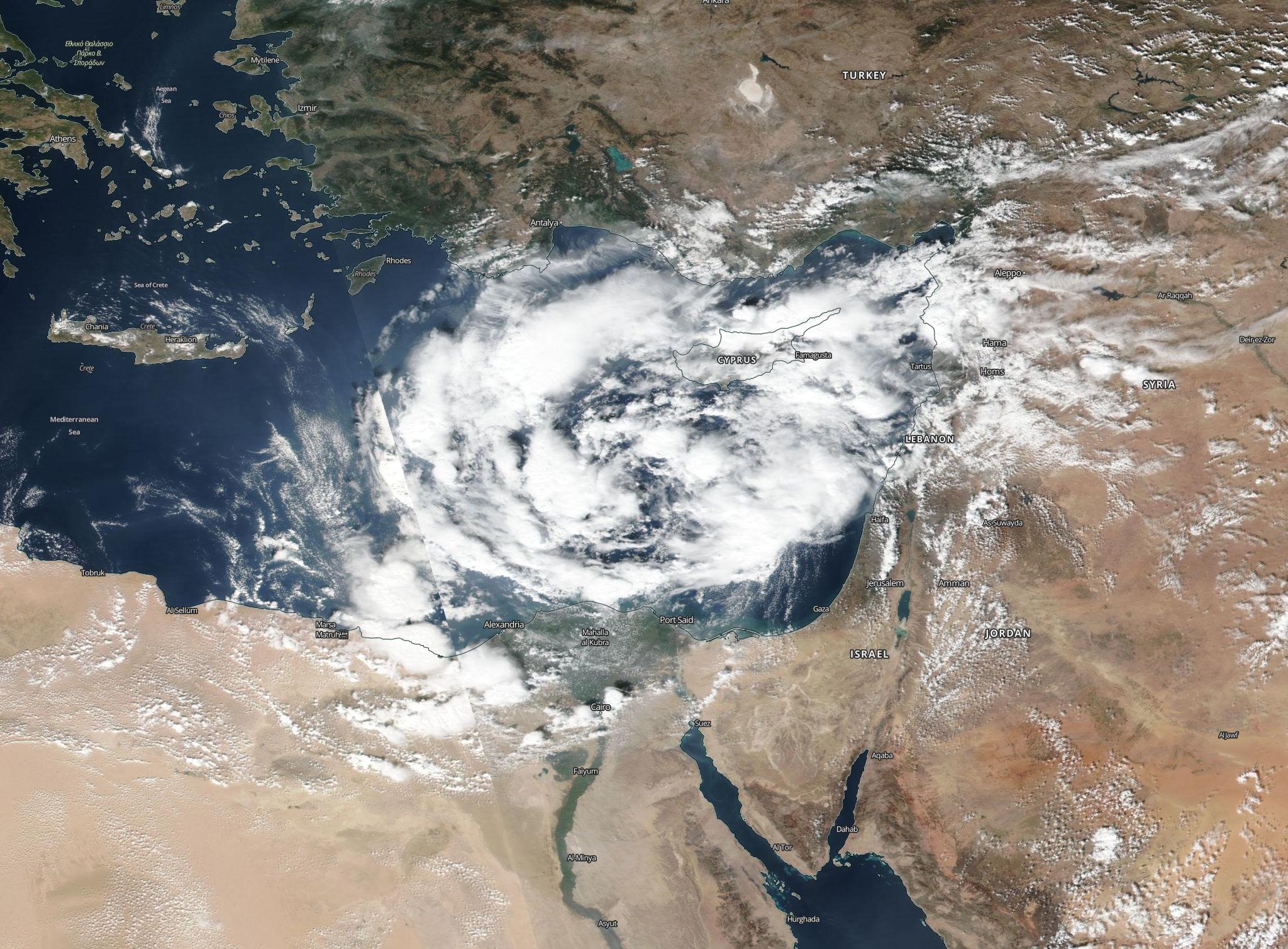 «Μεσογειακός Κυκλώνας»: Το ιστορικό βαρομετρικό χαμηλό του Μαρτίου και η «αφύπνιση» των χειμάρρων