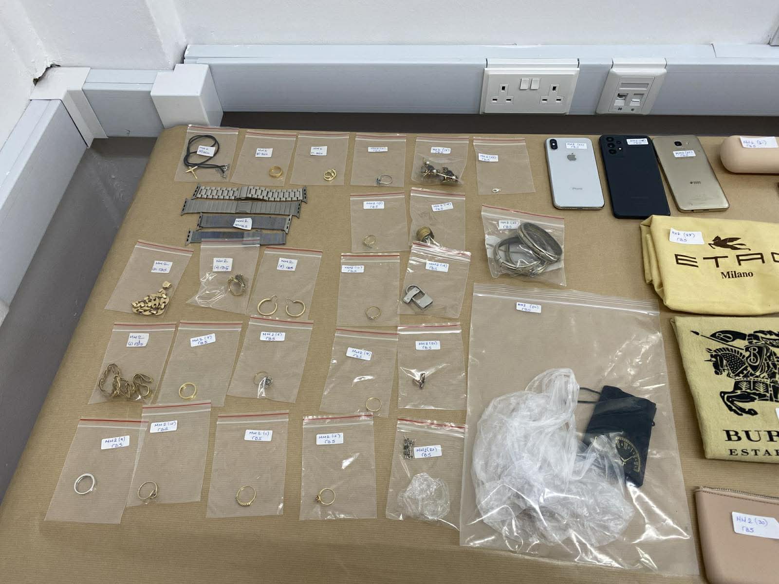 ΦΩΤΟ: Ολόκληρη περιουσία σε κλοπιμαία στα χέρια της σπείρας που εξαρθρώθηκε στη Λεμεσό