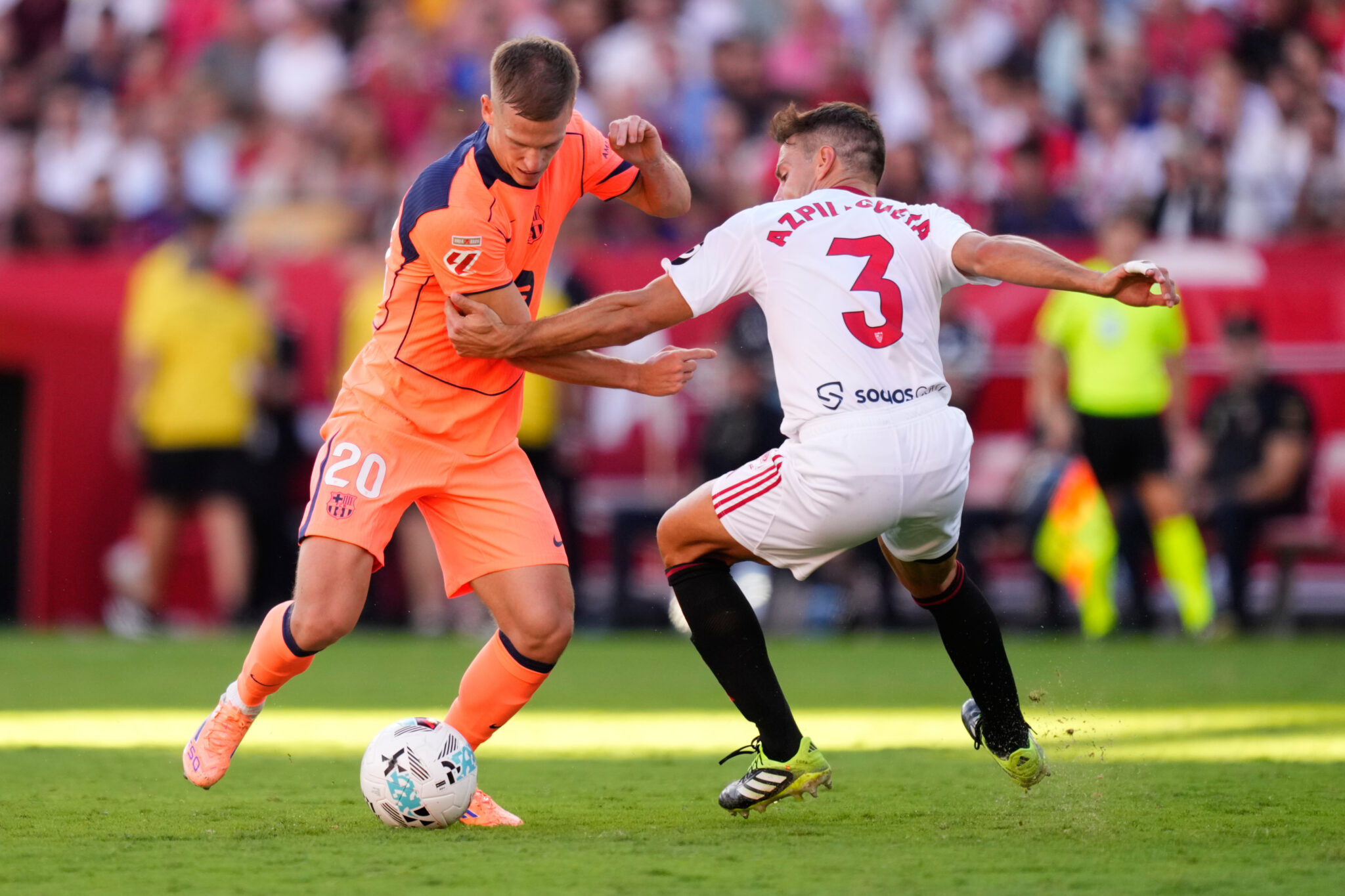 La Liga: Δυνατή μονομαχία με τη Σεβίλλη των Αλμέιδα-Βλαχοδήμου για την Μπαρσελόνα