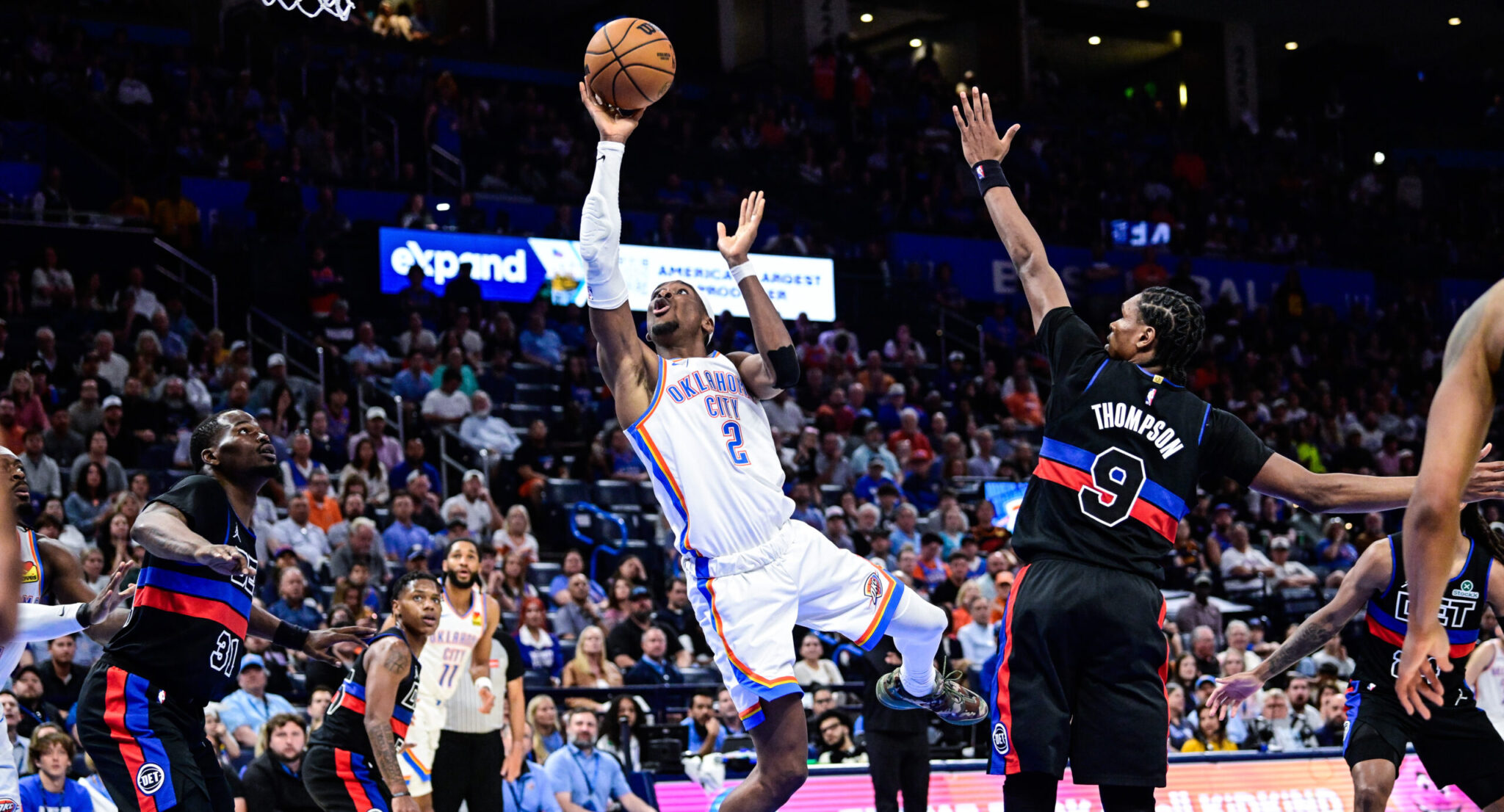 Με τρομερό Γκίλτζους-Αλεξάντερ οι Θάντερ πήραν το ντέρμπι κορυφής με Πίστονς