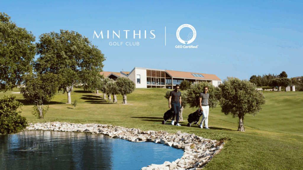 Minthis Golf Club: &Alpha;&pi;ό&kappa;&tau;&eta;&sigma;&eta; &pi;&iota;&sigma;&tau;&omicron;&pi;&omicron;ί&eta;&sigma;&eta;&sigmaf; GEO Certified&reg; &gamma;&iota;&alpha; &tau;&rho;ί&tau;&eta; &sigma;&upsilon;&nu;&epsilon;&chi;ό&mu;&epsilon;&nu;&eta; &phi;&omicron;&rho;ά