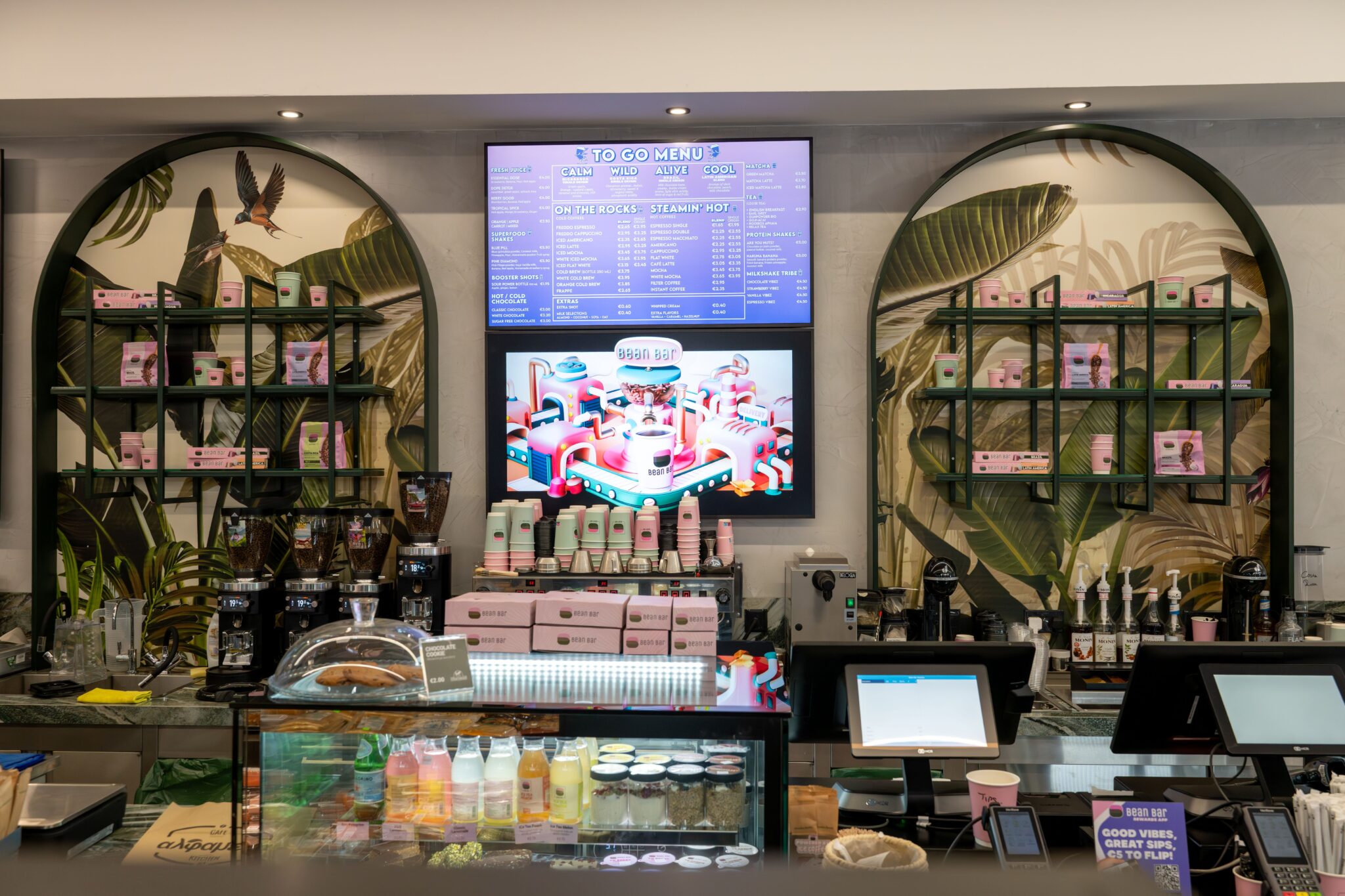 Nέο κατάστημα Βean Bar εντός της υπεραγοράς Αλφαμέγα στα Μανδριά