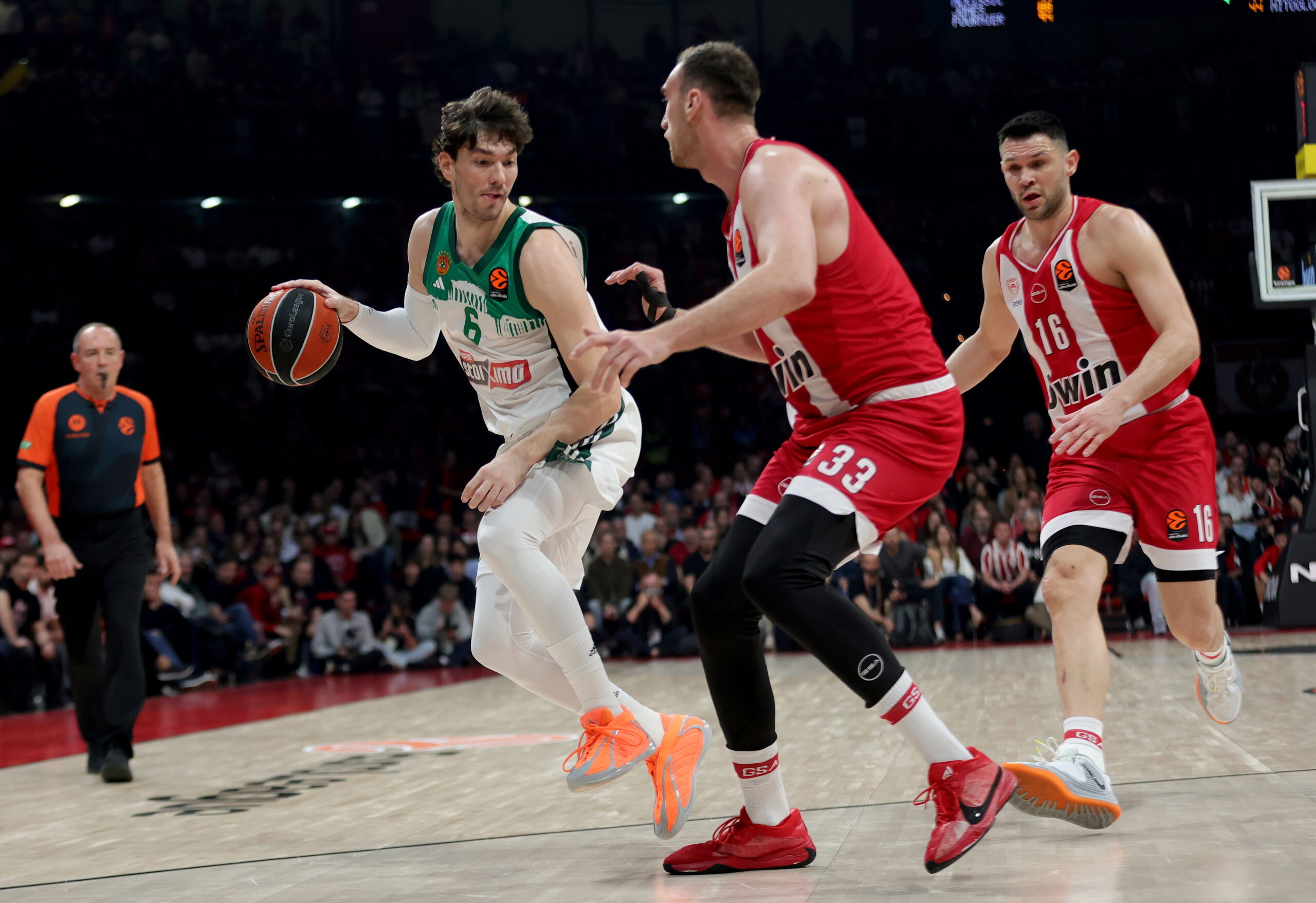 Ολυμπιακός: Έφτασε τις 11 σερί νίκες επί του Παναθηναϊκού σε επίπεδο Ευρωλίγκας