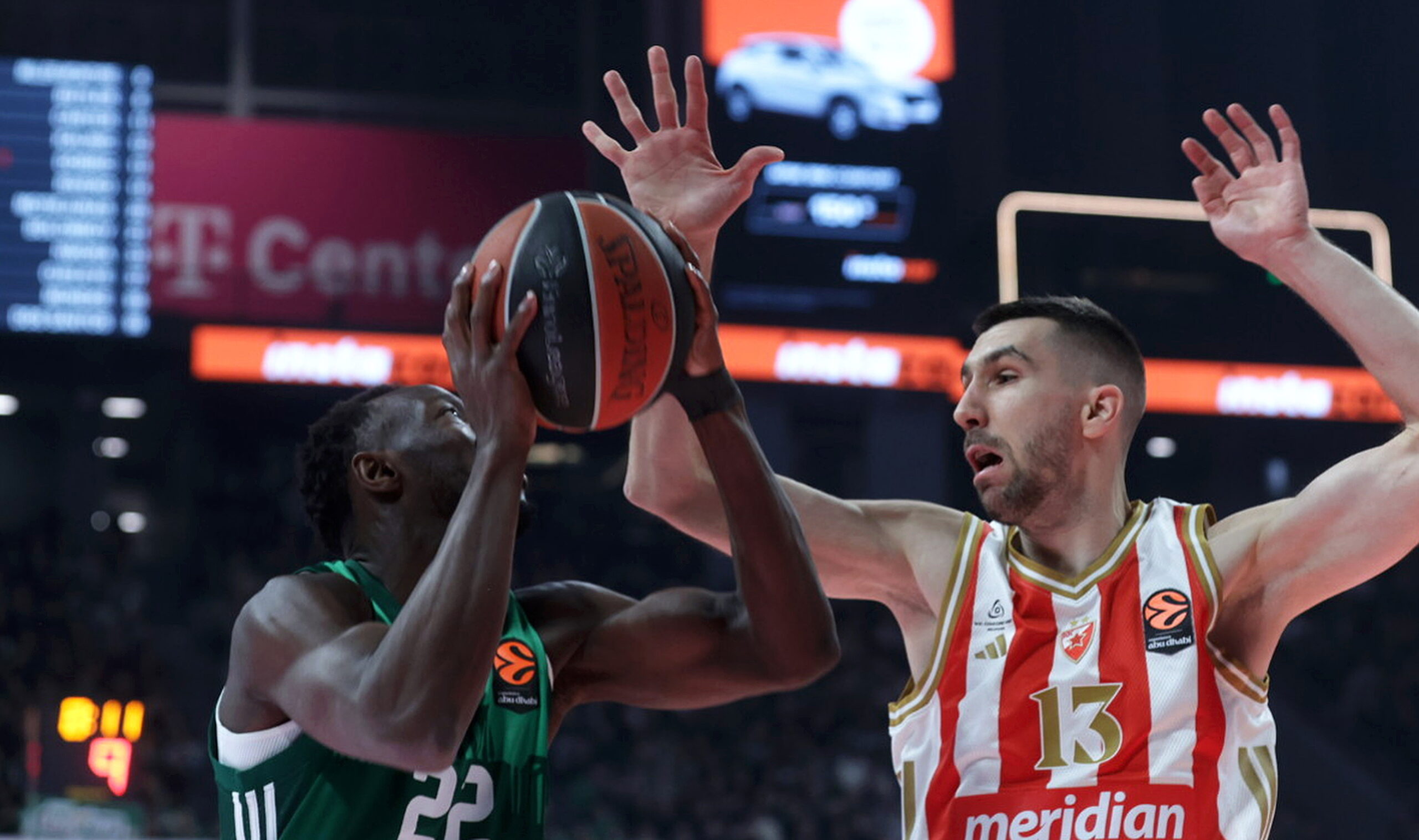 Ψυχάρα Παναθηναϊκός, έδειξε τα αστέρια του στον Ερυθρό Αστέρα και πήρε νίκη-χρυσάφι