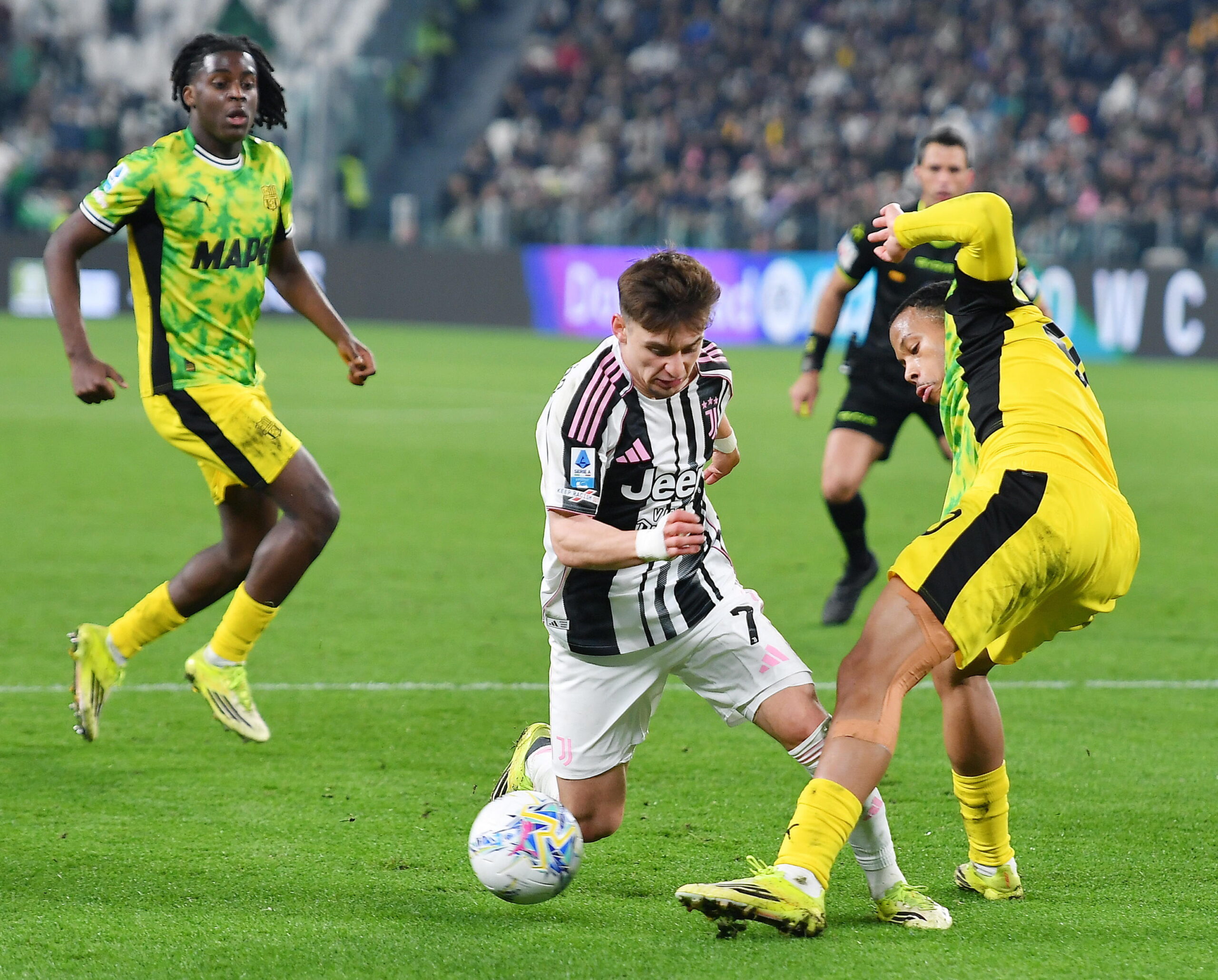 Πέταξε βαθμούς με τη Σασουόλο και έχασε έδαφος για την τετράδα η Γιουβέντους