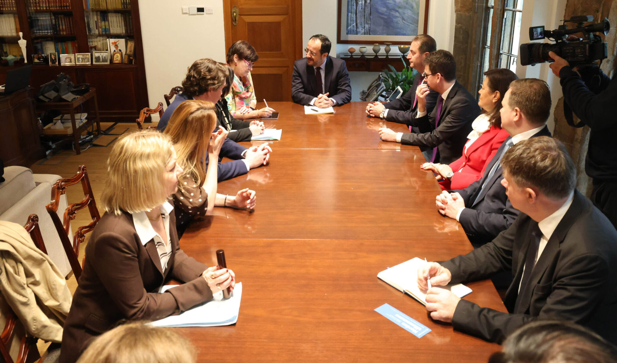 Η Προεδρική Επιτροπή ΚΣΣΕ εξέφρασε αλληλεγγύη στην Κύπρο σε συνάντηση με τον ΠτΔ