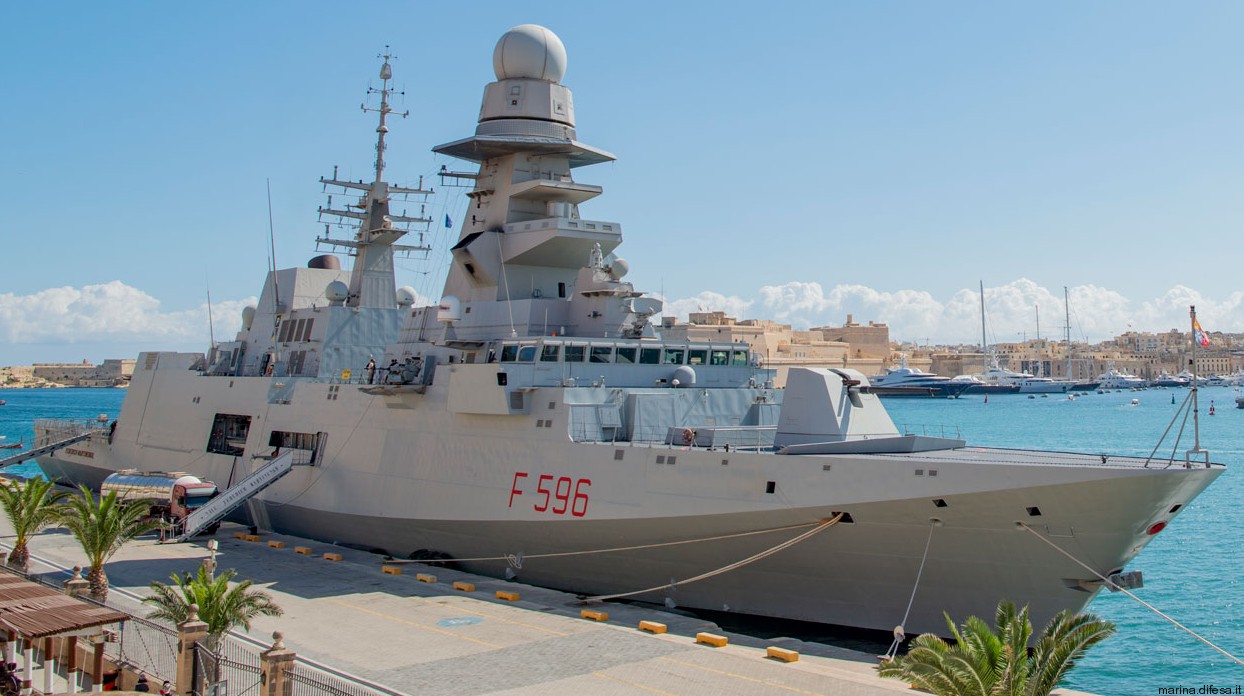 Αυτή είναι η ιταλική φρεγάτα που έρχεται στην Κύπρο