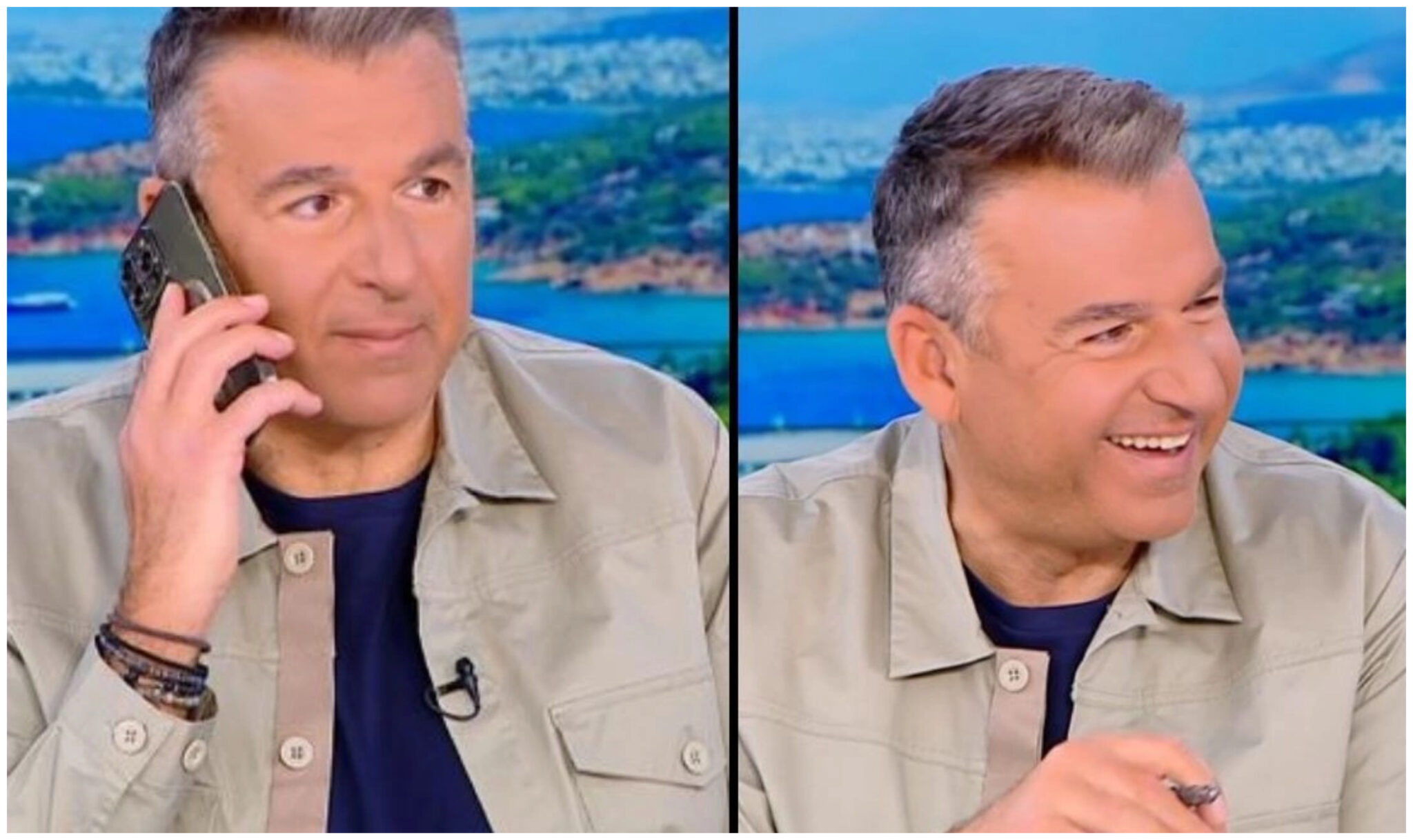 Λιάγκας: Σήκωσε το τηλέφωνο στον «αέρα» και άφησε άφωνους τους συνεργάτες του