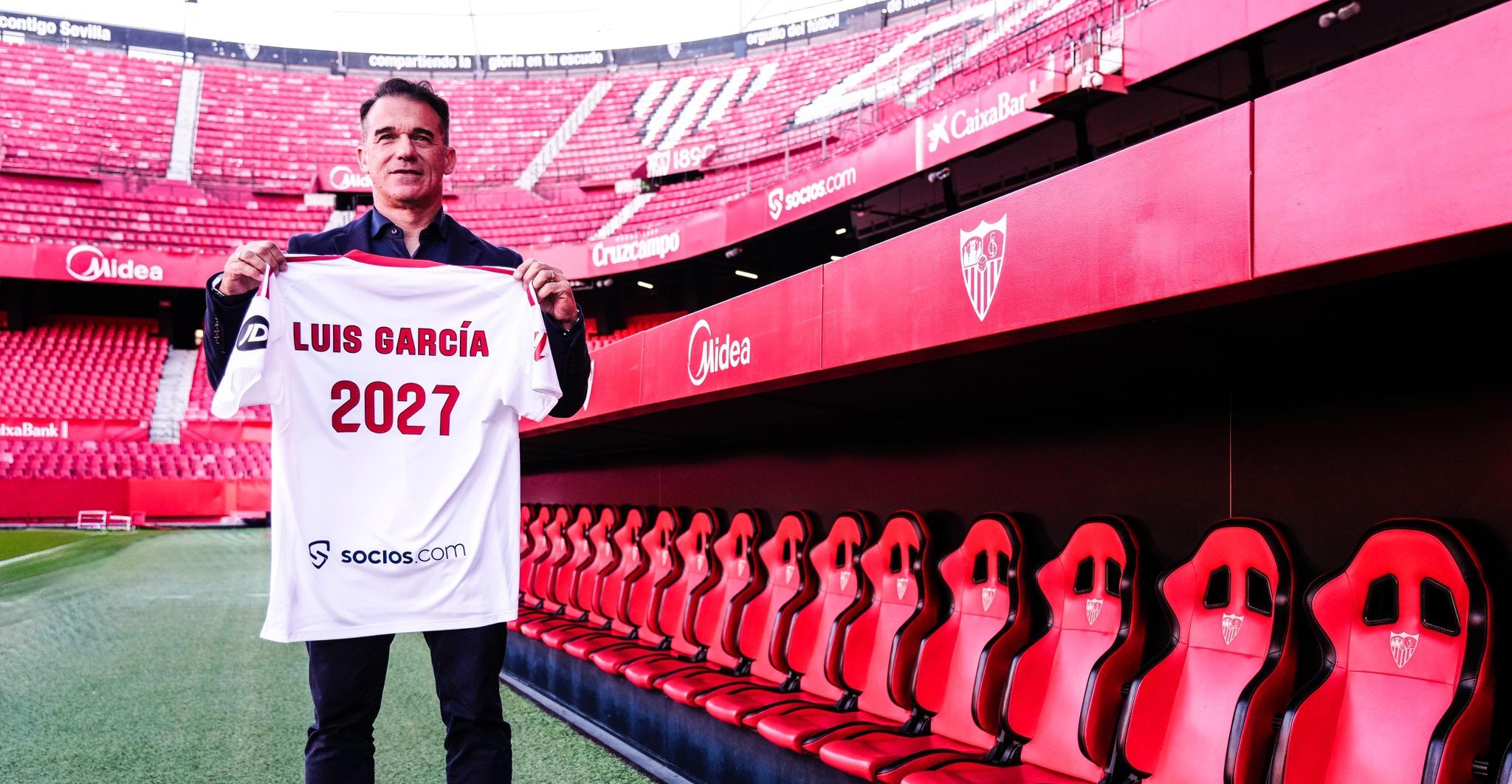 Η Σεβίλλη ανακοίνωσε την πρόσληψη του Λουίς Γκαρθία Πλάθα