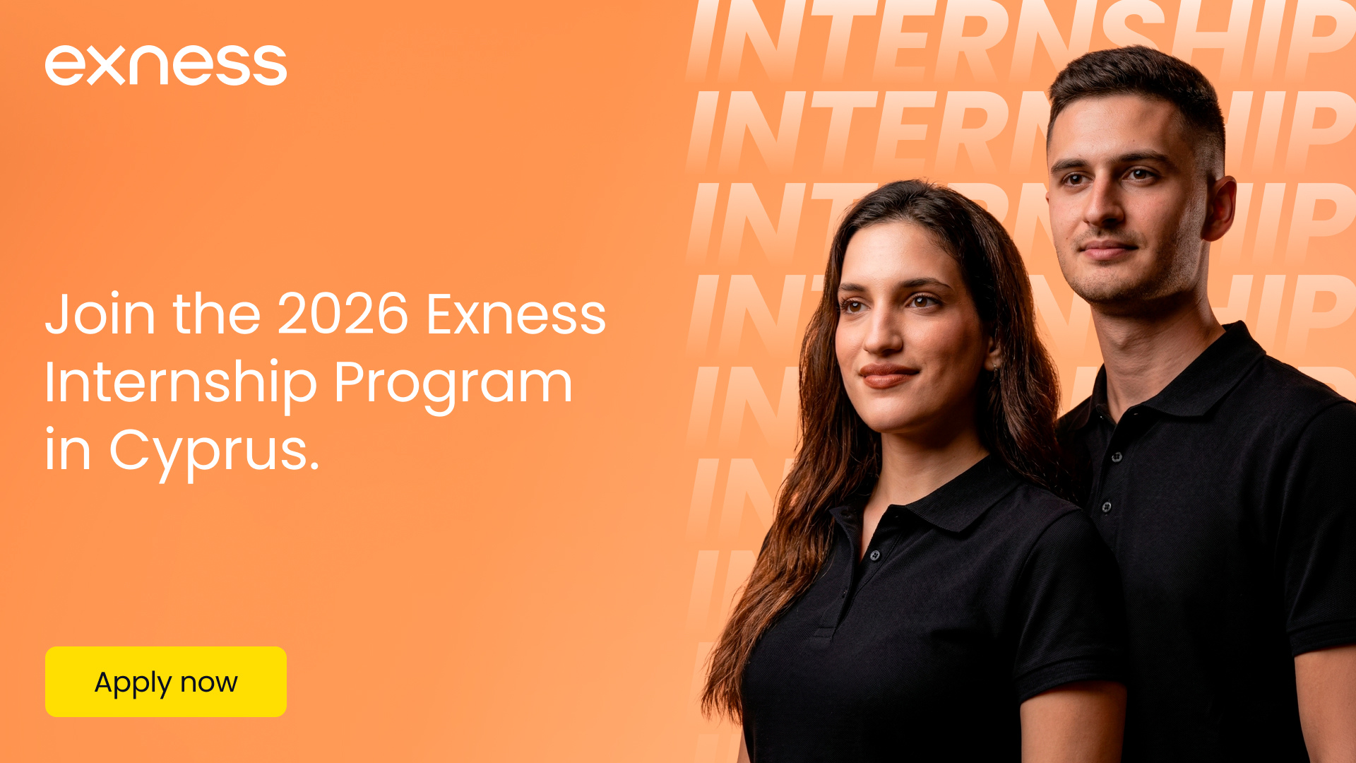 Τα Exness Internships επιστρέφουν για το 2026