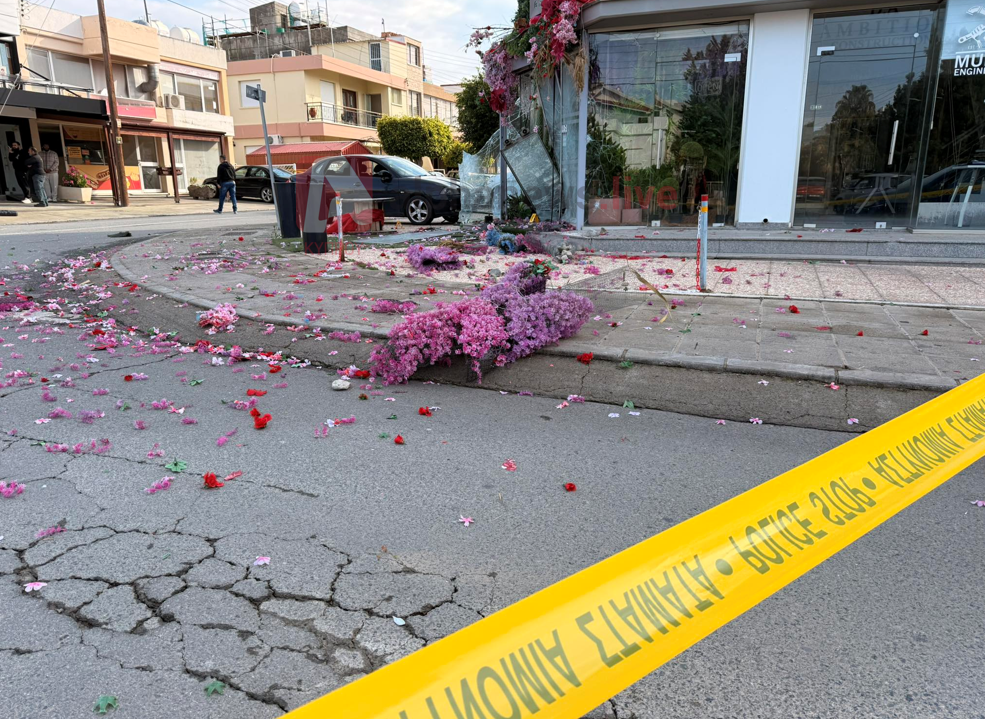 Δεύτερη βομβιστική επίθεση σε λίγα 24ωρα στη Λεμεσό: Μαρτυρία ενώπιον των Αρχών για την έκρηξη σε ανθοπωλείο (ΦΩΤΟ)