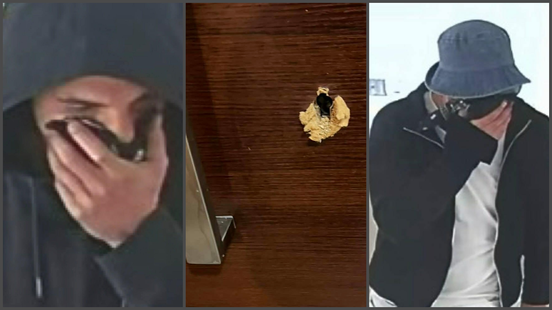 ΒΙΝΤΕΟ&ΦΩΤΟ: Η στιγμή που διαρρήκτες «χτυπούν» πολυκατοικία και σπάνε πόρτα διαμερίσματος με σφυρί