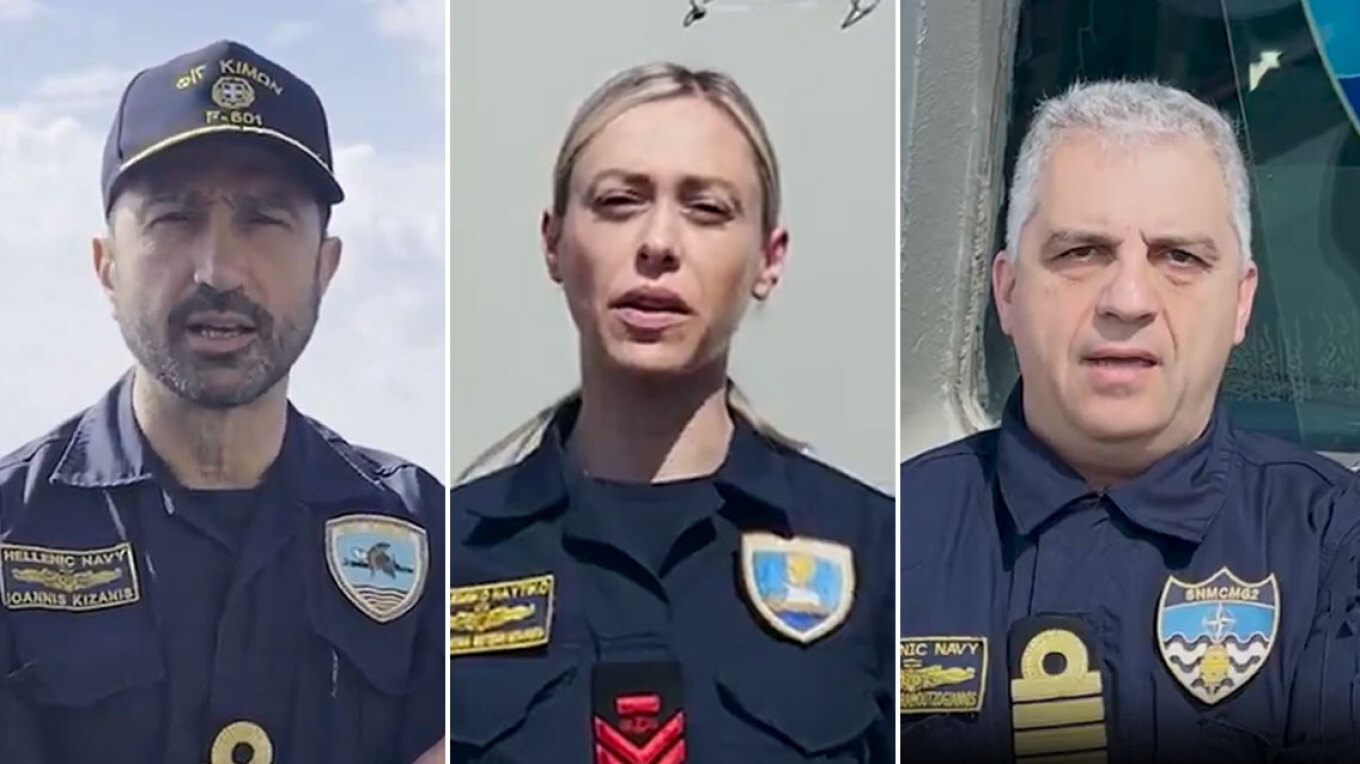 Το μήνυμα του ελληνικού Πολεμικού Ναυτικού από τις φρεγάτες σε Κύπρο, Μέση Ανατολή και Μεσόγειο (ΒΙΝΤΕΟ)