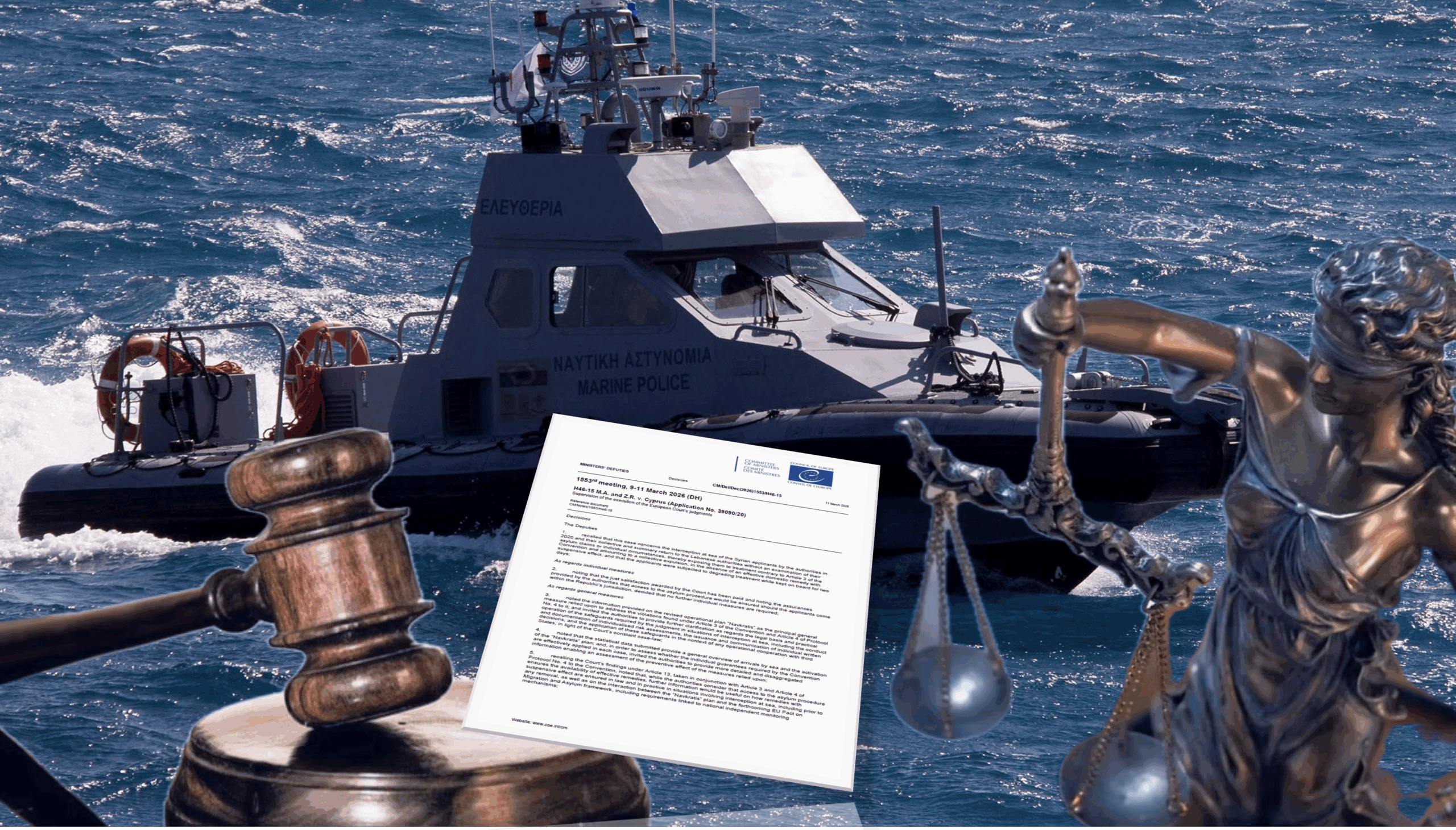 «Καμπάνα» από το Συμβούλιο της Ευρώπης για τα pushbacks, δεν πείστηκε ότι η Κύπρος έχει συμμορφωθεί